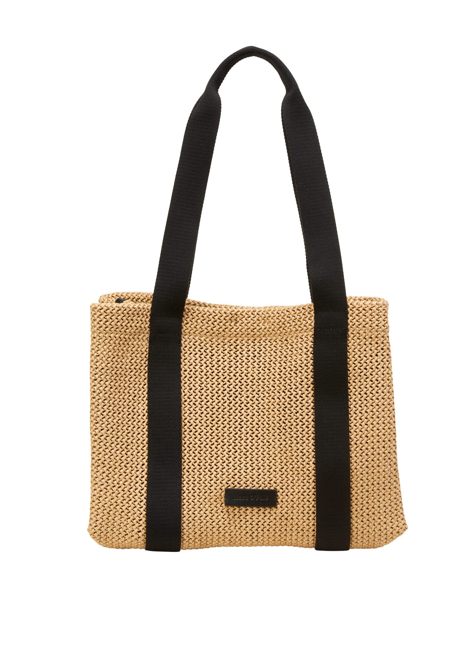 Shopper in Crochet-Raffia-Bast-Optik