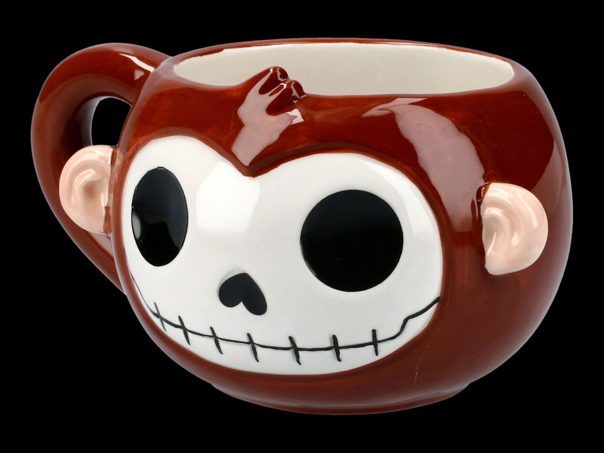 Figuren Shop GmbH Tasse Furrybones Keramik Tasse - Munky - Affe, Keramik