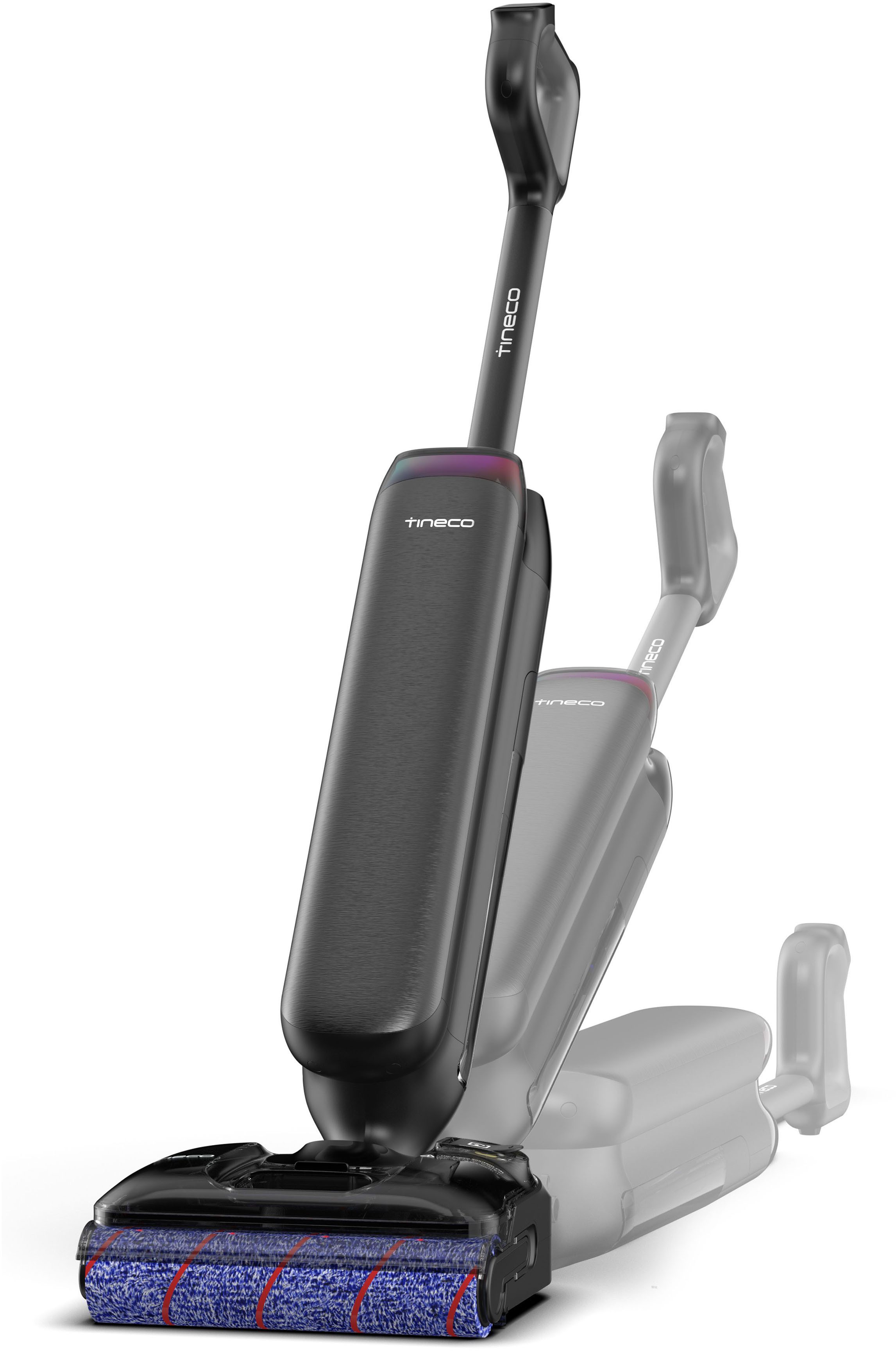 Tineco Nass-Trocken-Sauger FLOOR ONE S7 Artist Premium, 22kpa Saugleistung, 190 W, beutellos, 50 Min Akku, Tierhaarfilter, Anti-Всеrgiker, Doppeltank