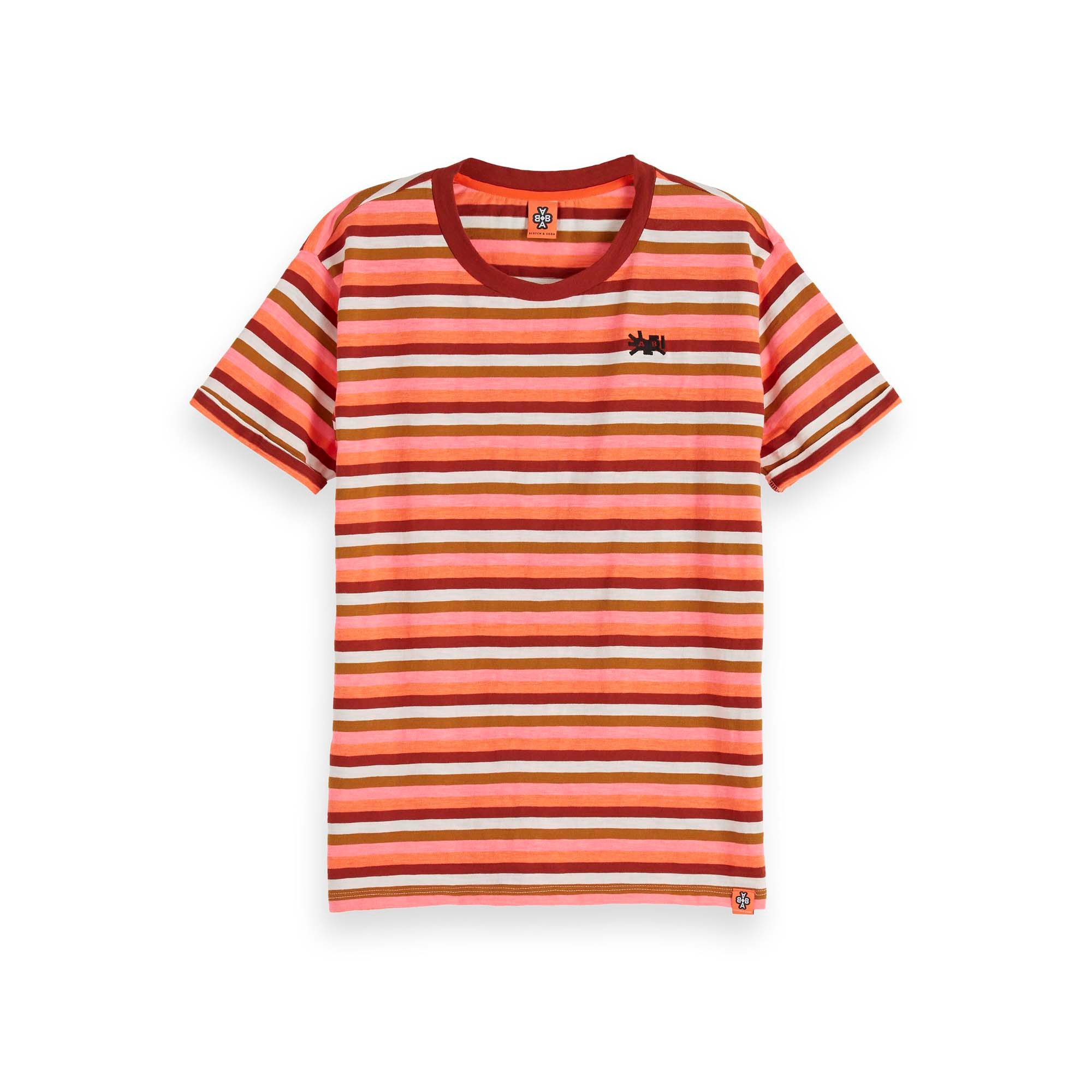 Maison Scotch T-Shirt Maison Scotch Damen T-Shirt Easy Striped Tee 153805