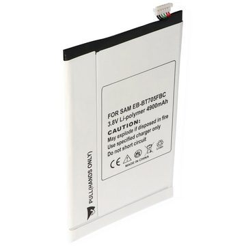 AccuCell Akku für Samsung Galaxy Tab S 8.4 SM-T700, SM-T705 Akku EB-BT705FBC Akku 4900 mAh (3,8 V)