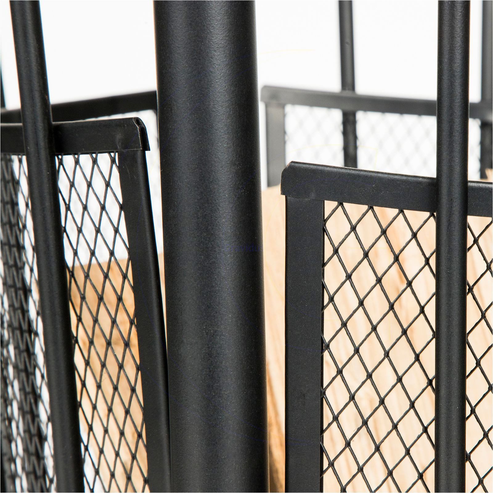 Gravidus Fire Pit with Spark Screen and Base Plate Ø40 cm for Garden Terrace