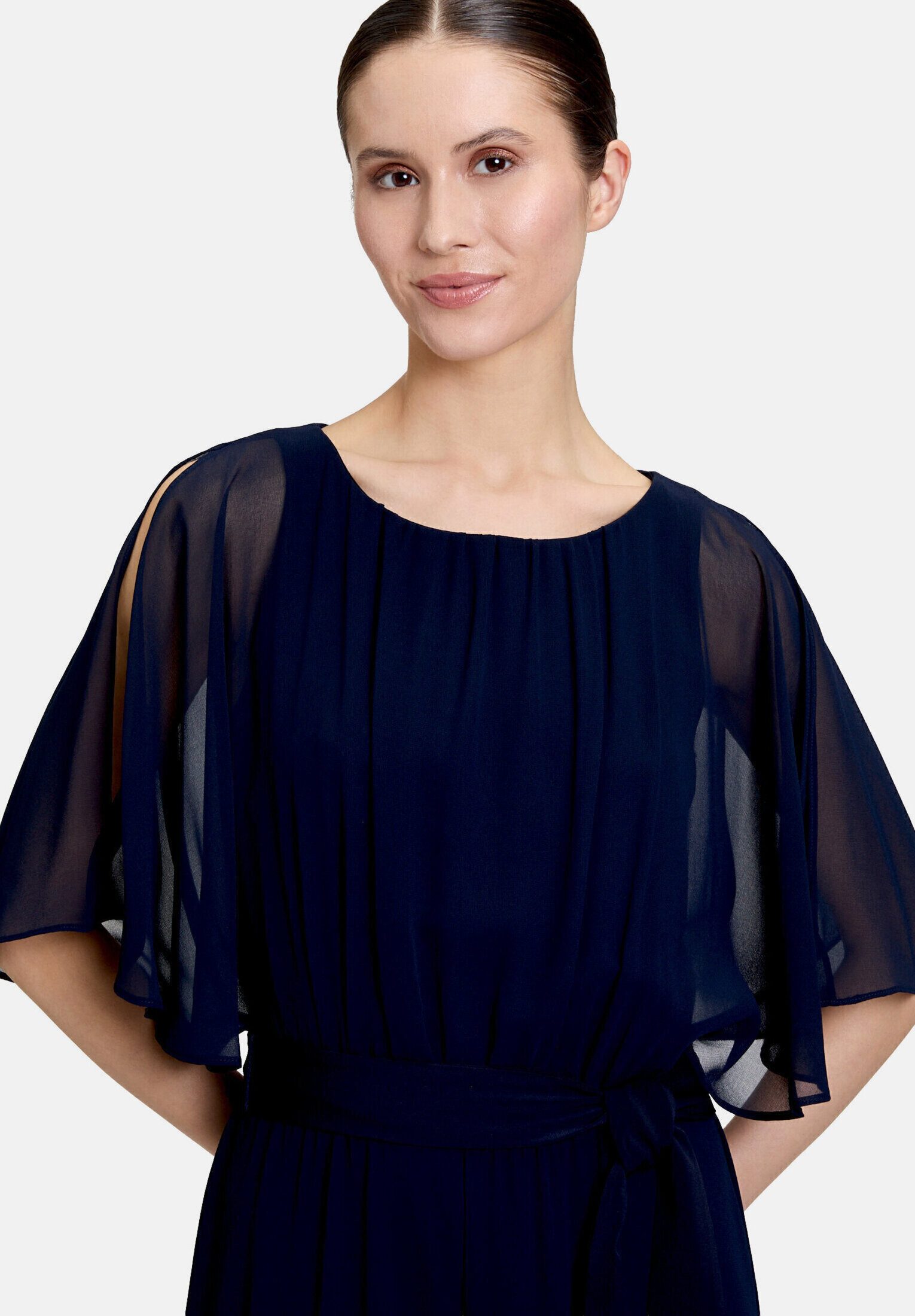 Vera Mont Overall Damen mit Bindegürtel (1-tlg) Design