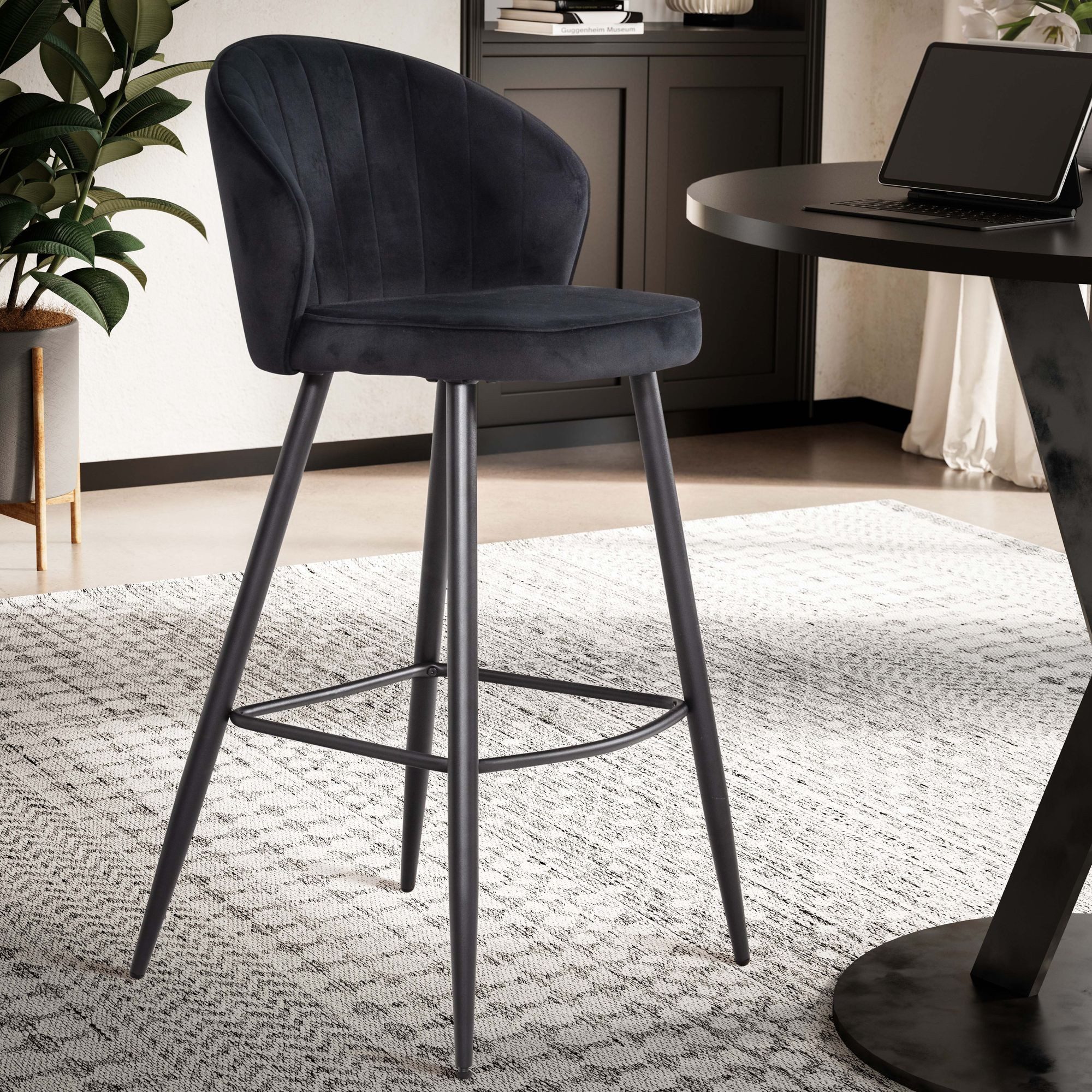 KADIMA DESIGN Barhocker 2er Set Barhocker günstig online kaufen