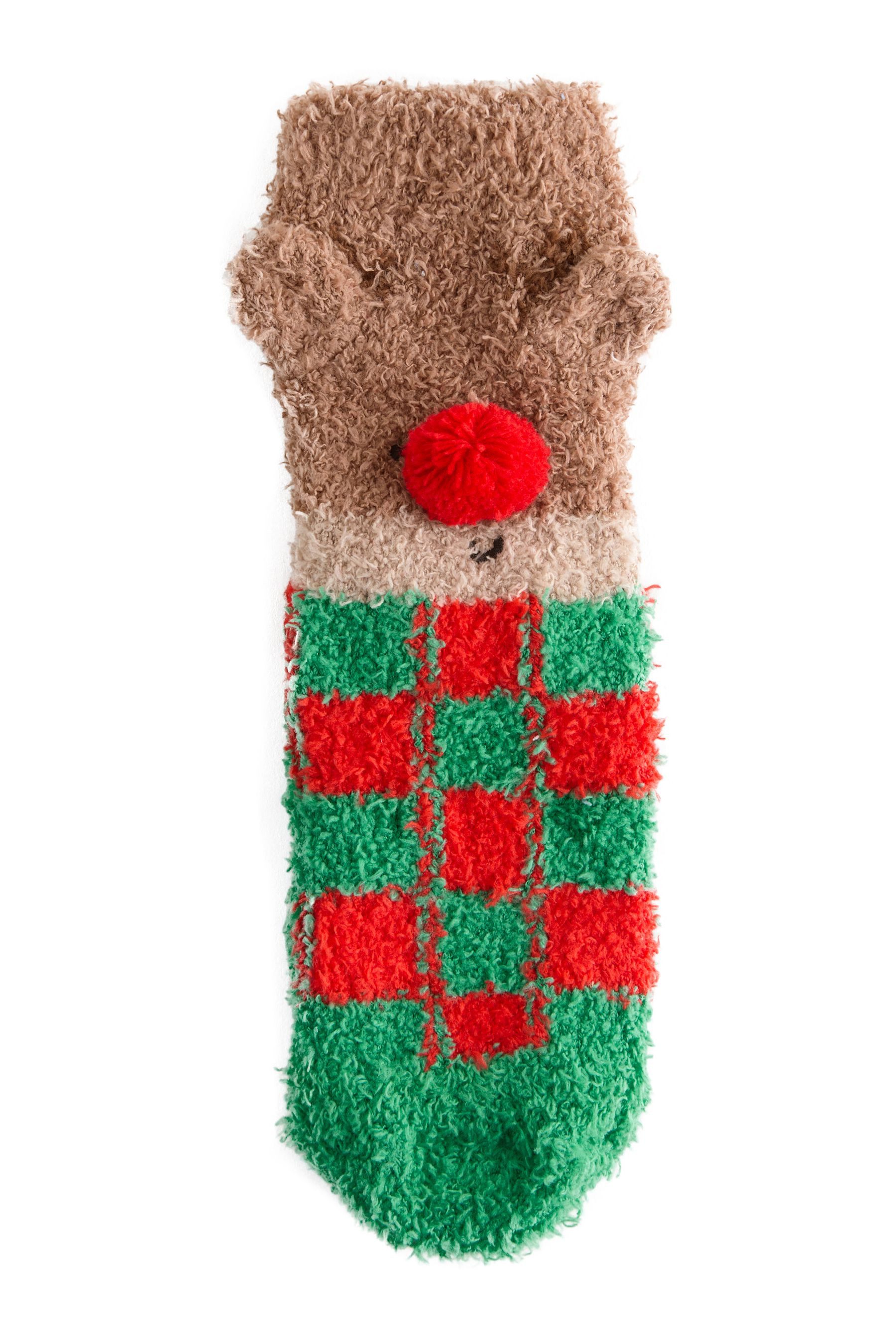 Next Kuschelsocken Kuschelige Weihnachtssocken, 2er-Pack (2-Paar)