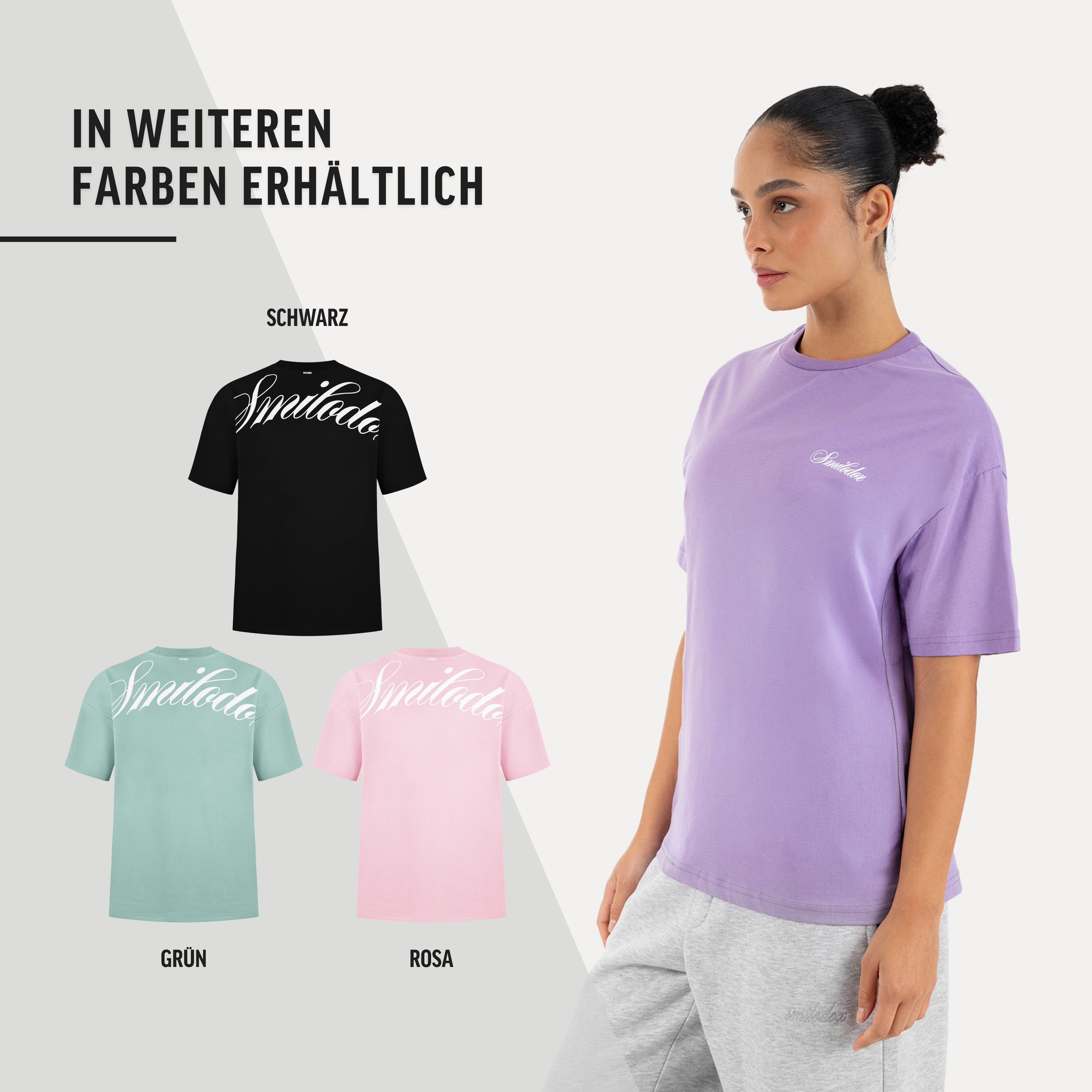 T-Shirt Feyd, Oberteil, Unisex Oversize Shirt mit Backprint & Logo