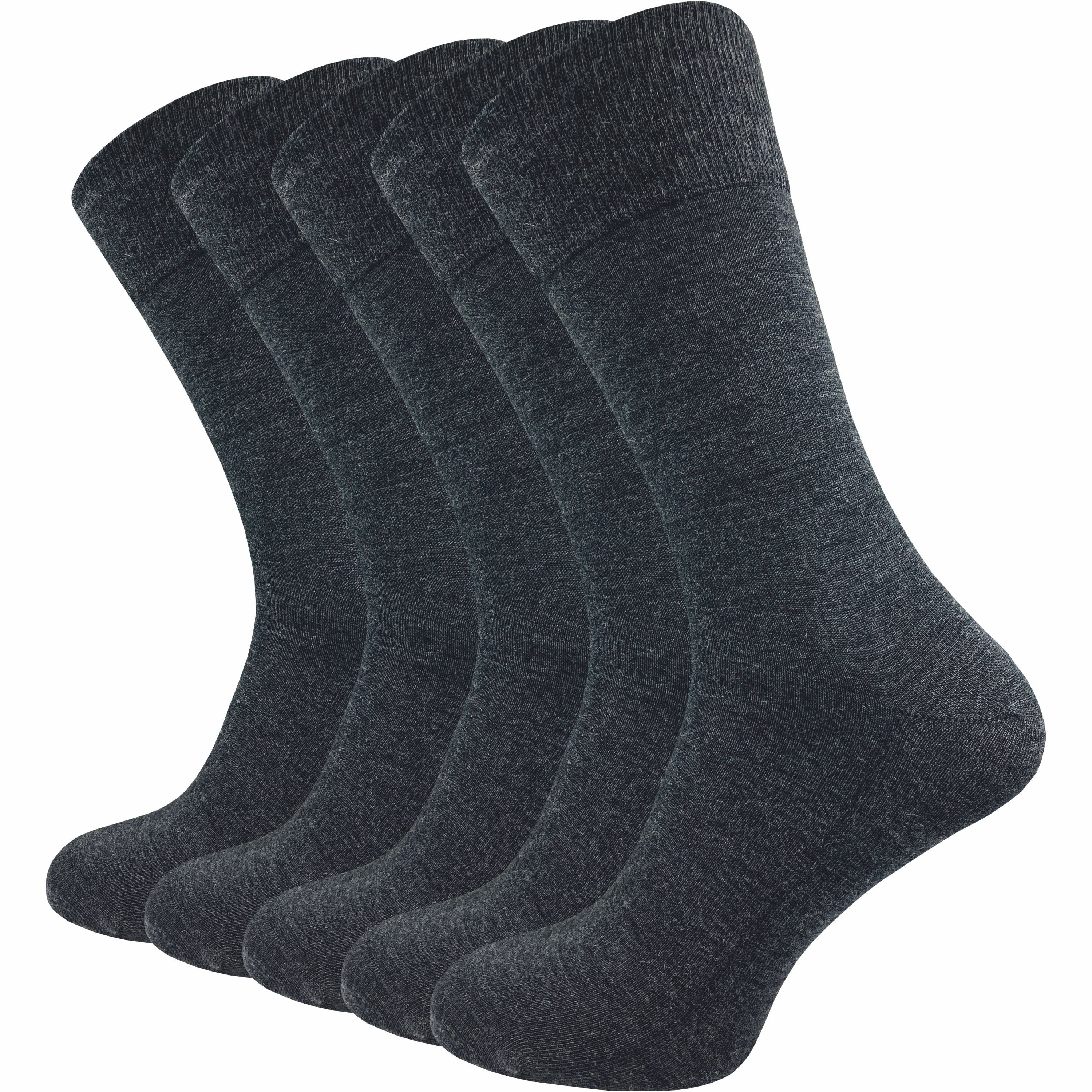 GAWILO Businesssocken für Herren aus 64% Schurwolle - Klimaregulierende Merino Socken (5 Paar) Socken aus Merino Wolle kühlen im Sommer und wärmen im Winter grau
