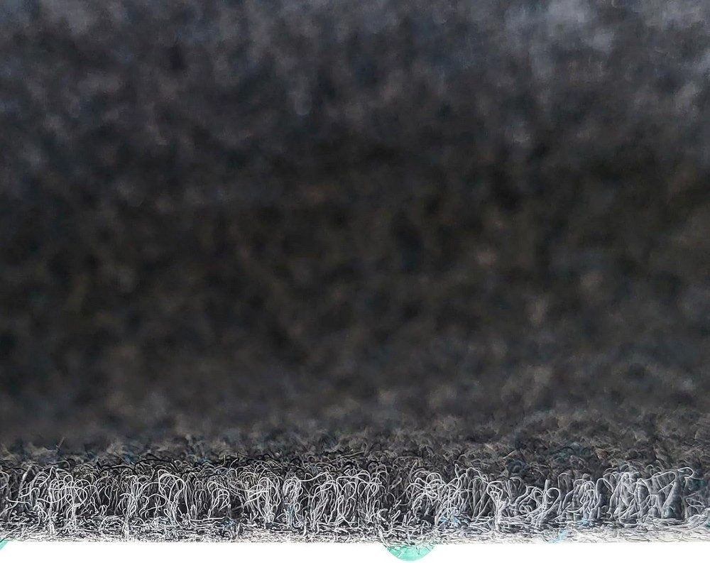 MDEKOR Kunstrasen Rasenteppich outdoor Meterware Höhe 6,5mm, 50x100cm Grau – Bild 5 von 5