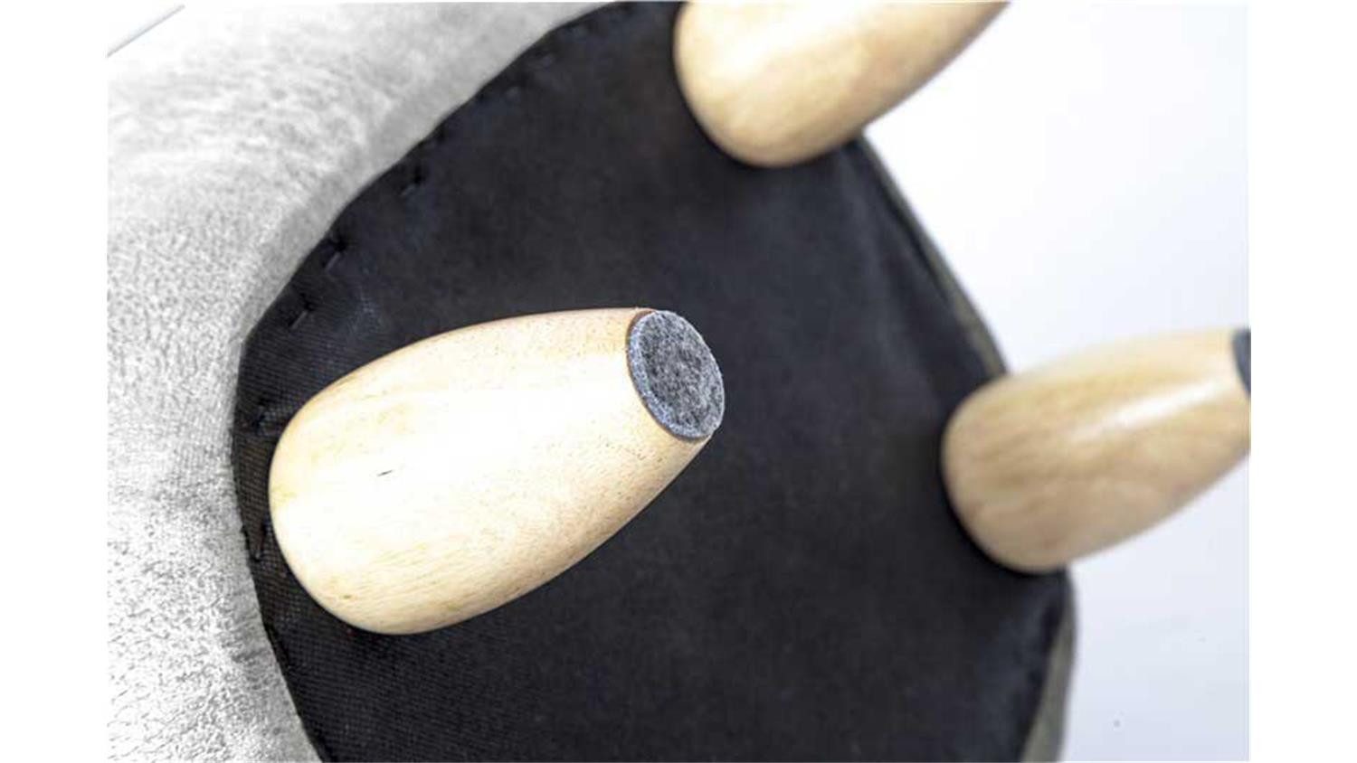 Möbel Akut Kinderhocker Tierhocker Nilpferd Hippo Hocker weiß Massivholz na günstig online kaufen