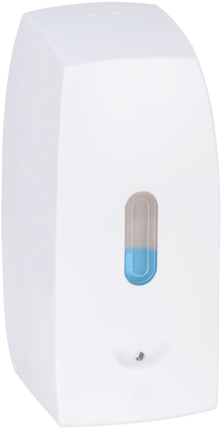 WENKO Seifenspender Tirano, automatischer Dosierspender mit Sensor, Befestigen ohne Bohren, 500 ml