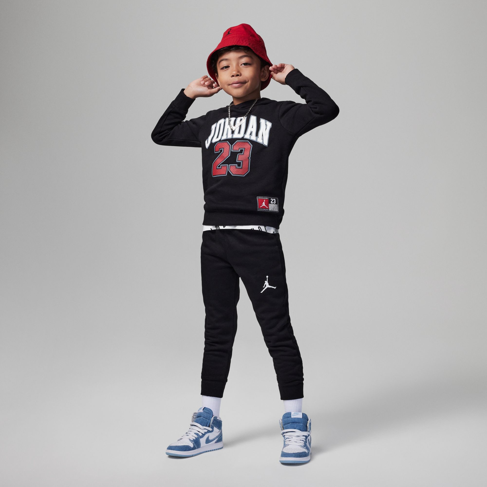 Jordan Jogginganzug JDN JERSEY PACK PO SET (2-tlg), aus Baumwolle und Polyester