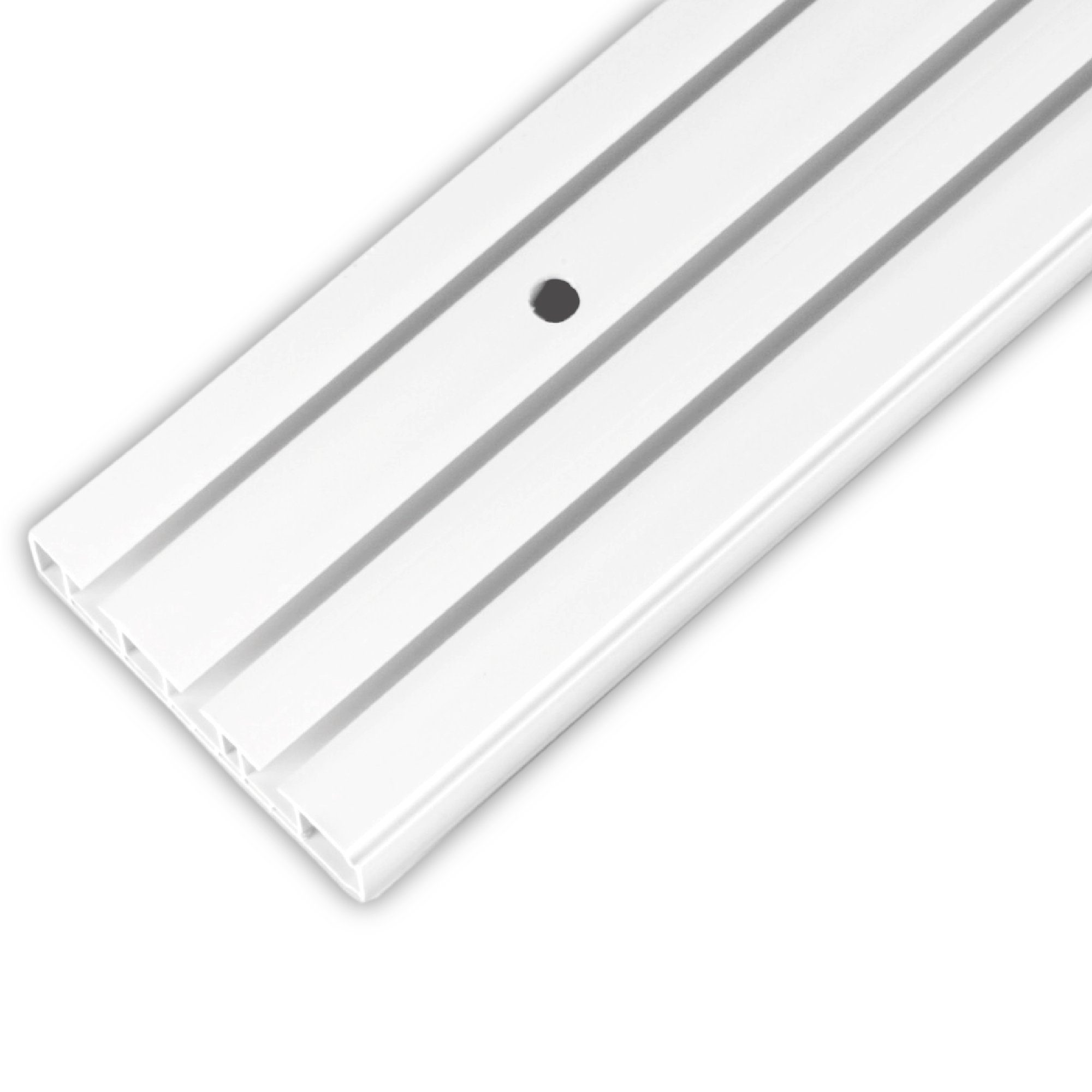 Bestlivings Vorhangschiene Zubehör für Gardinenschienen, 3-läufig, Deckenmo günstig online kaufen