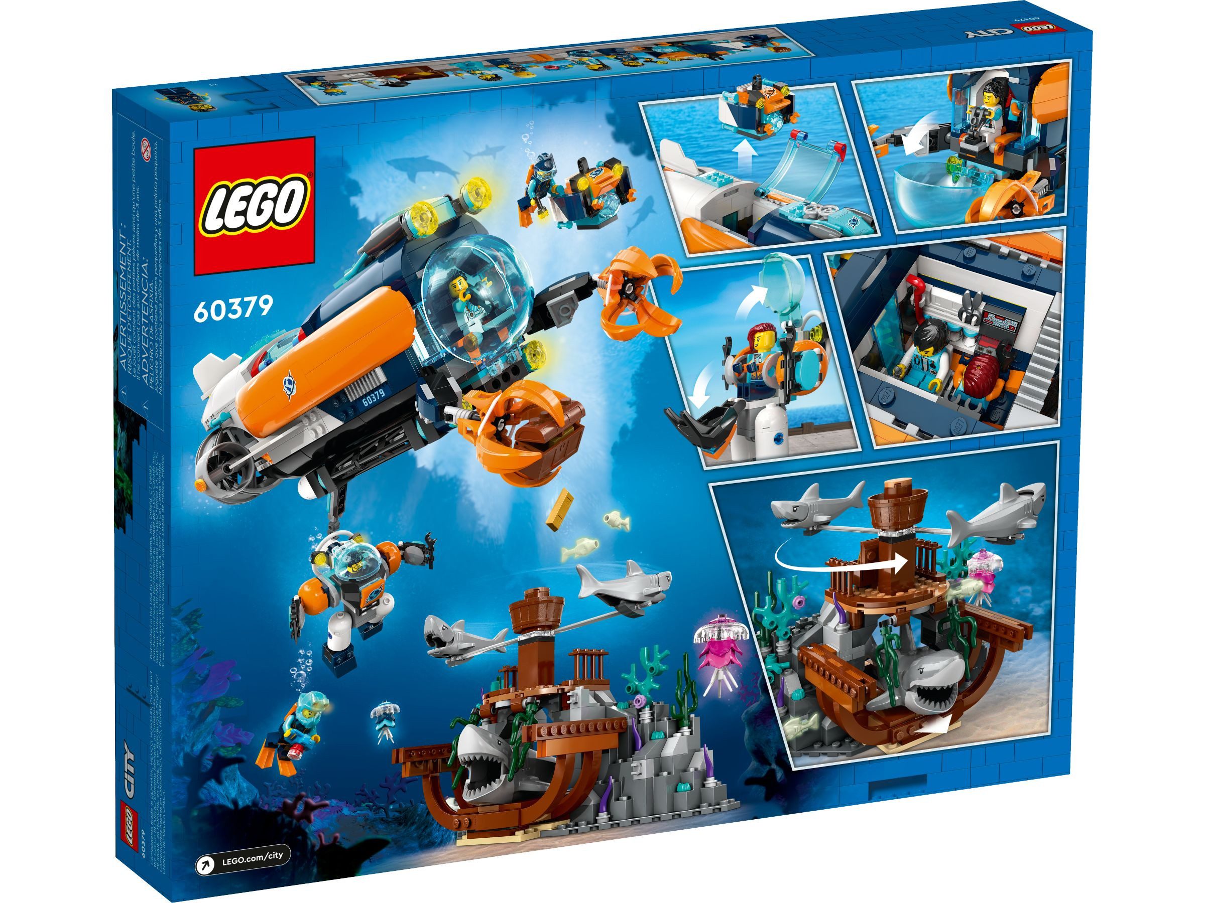 LEGO® LEGO® City Forscher-U-Boot - 60379 günstig online kaufen
