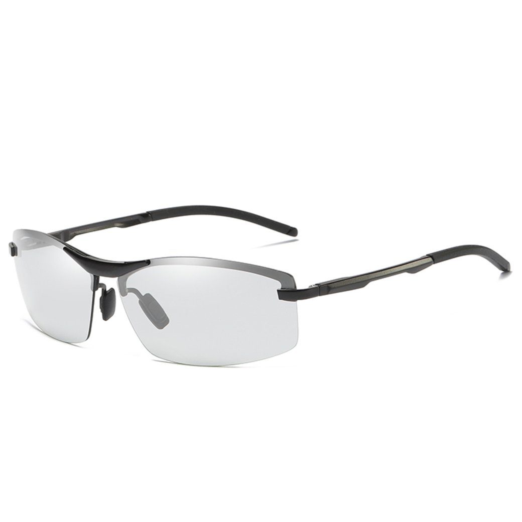 Leicht PACIEA schwarztransparent Herren polarisiert Sonnenbrille Sonnenbrille UV400 Sportbrille 100% Schutz