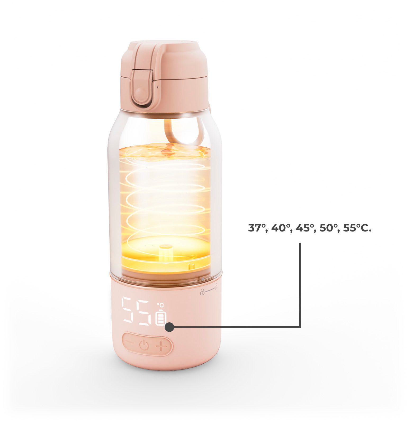 Kinderkraft Flaschenwärmer GAJA, Milchwärmer und Thermosflasche in einem – Bild 5 von 5