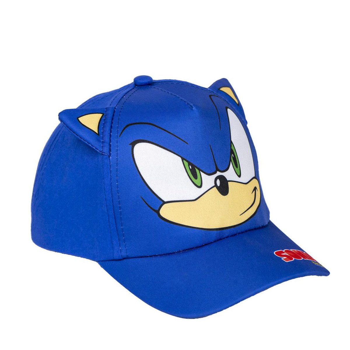 Sonic The Hedgehog Baseball Cap Kinder Cap Baseballkappe mit Applikationen für Alltag und Sport