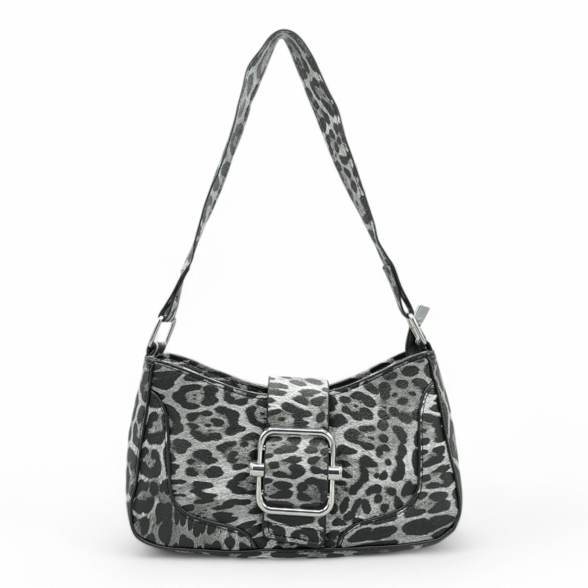 Eyecatcher Handtasche Glamouröse Schultertasche im Leoparden-Look mit Schna günstig online kaufen