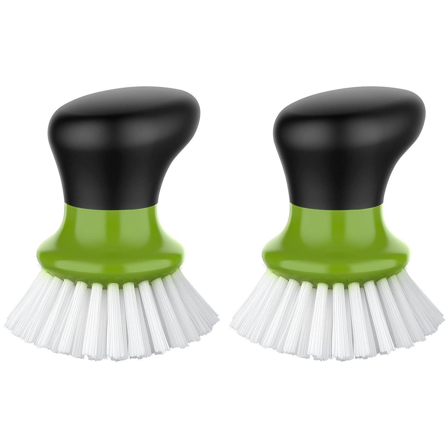 LuxusKollektion Reinigungsbürste Geschirrbürste Grün 2er-Pack, (2-tlg)