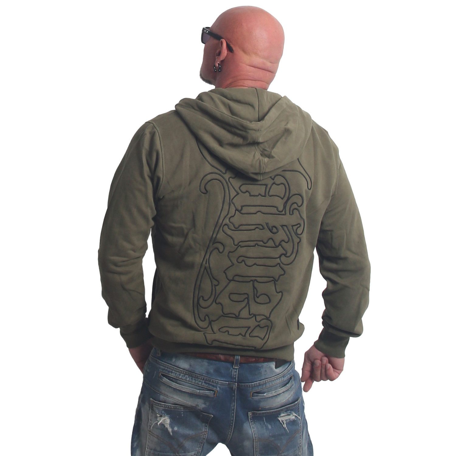 YAKUZA Kapuzensweatjacke Needle günstig online kaufen