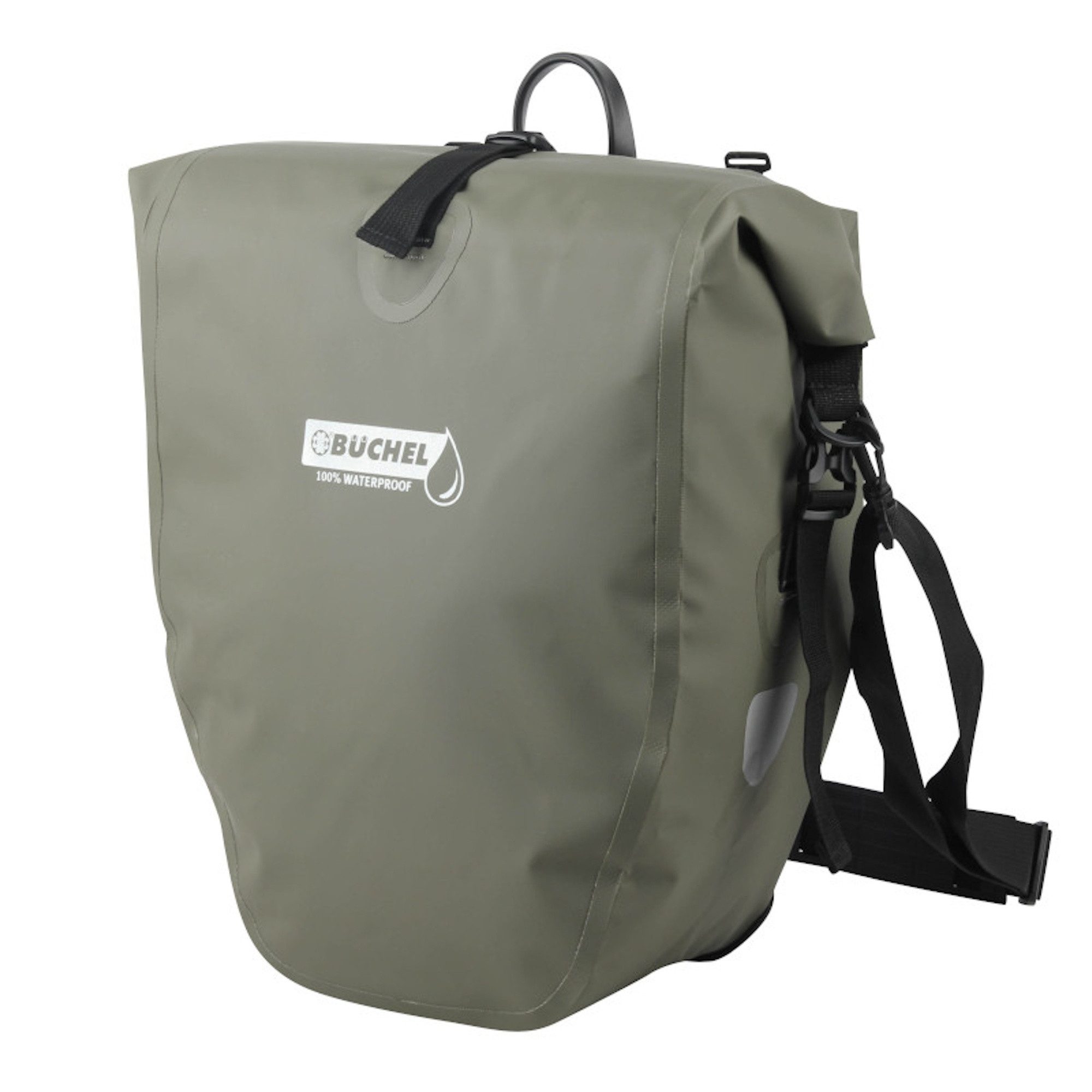 Büchel Fahrradtasche wasserdichte Radtaschen Gepäckträgertaschen 25 Liter E-Bike tauglich (1-tlg)