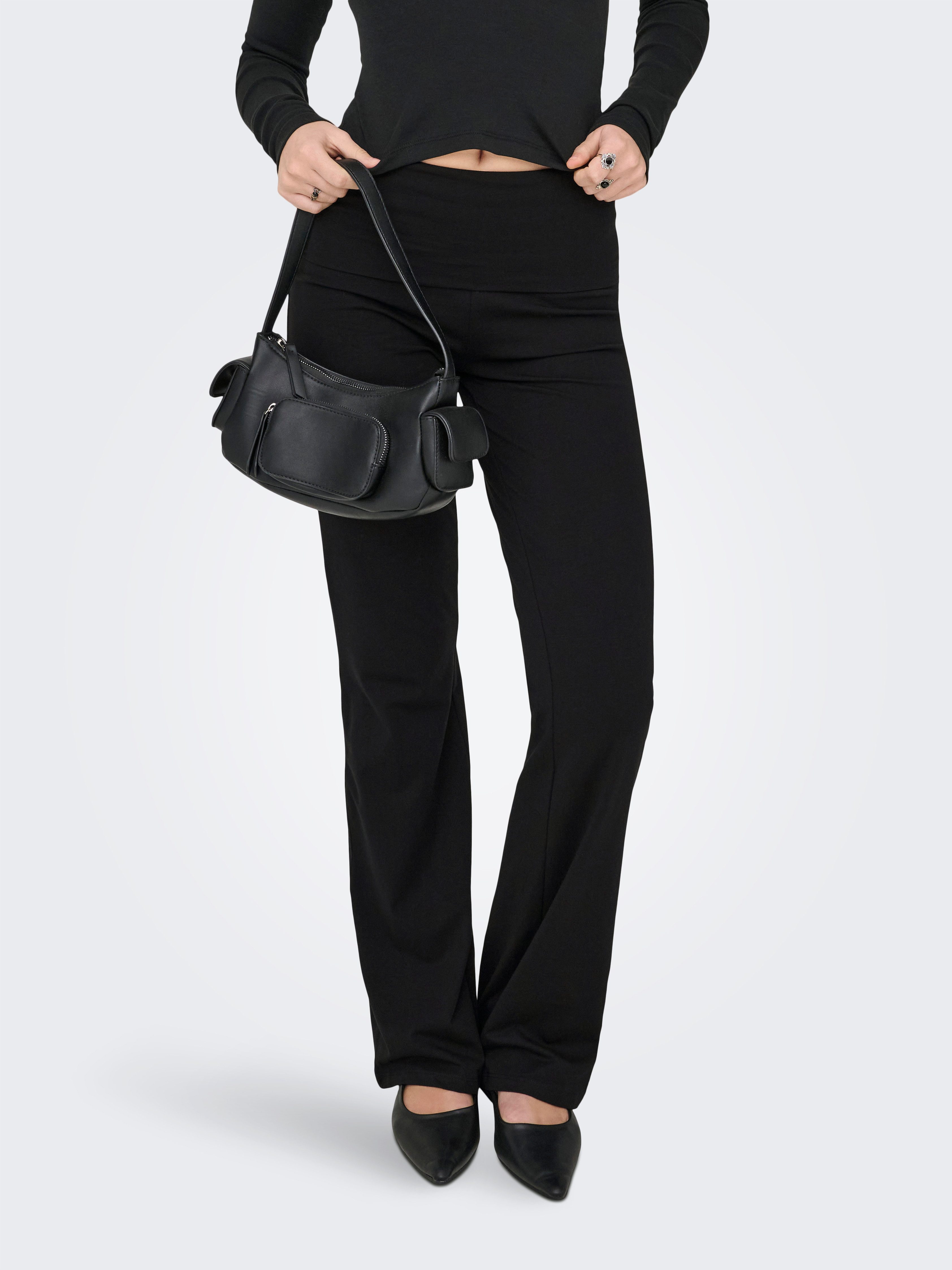 ONLY Stoffhose ONLKISS LIFE FOLD DOWN PANT CC JRS NOOS