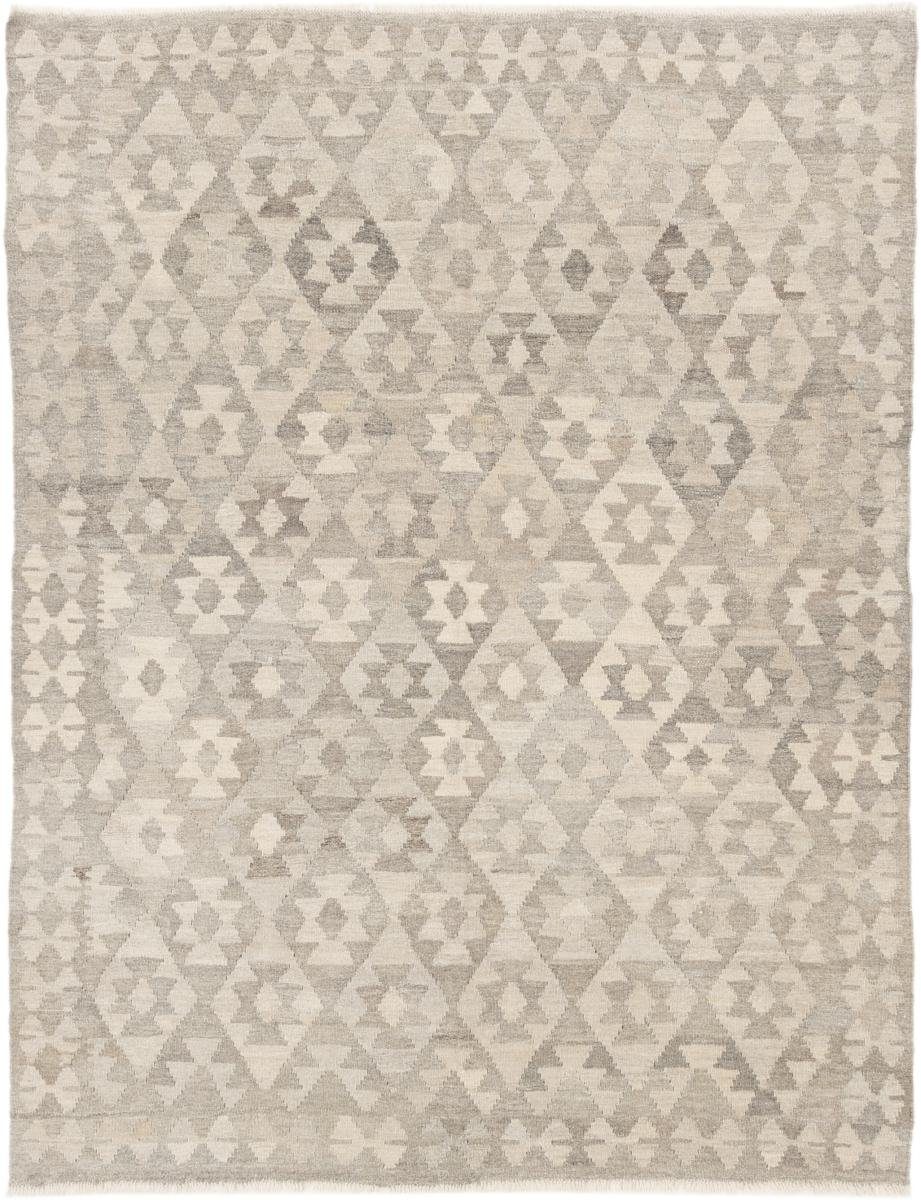 Orientteppich Kelim Afghan Heritage 148x189 Handgewebter Moderner Orientteppich, Nain Trading, rechteckig, Höhe: 3 mm