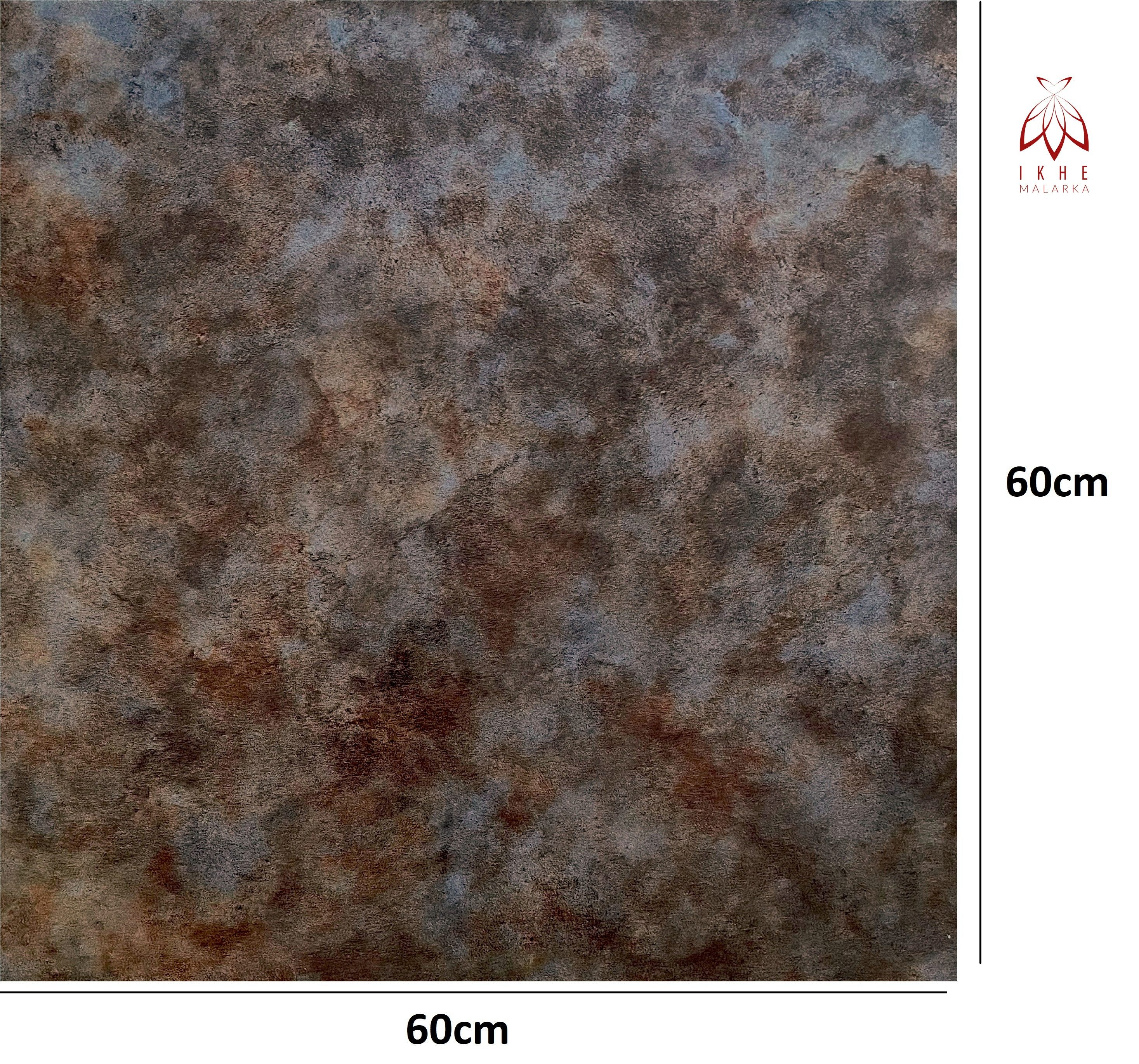 IKHEMalarka 3D Wandpaneel SPC Fliesen Imitat Wandverkleidung Platten Bad Küche, BxL: 60,00x60,00 cm, 0,36 qm, (0,36 m², 60x60cm - 1 Stück) Betonoptik Marmor Steinoptik