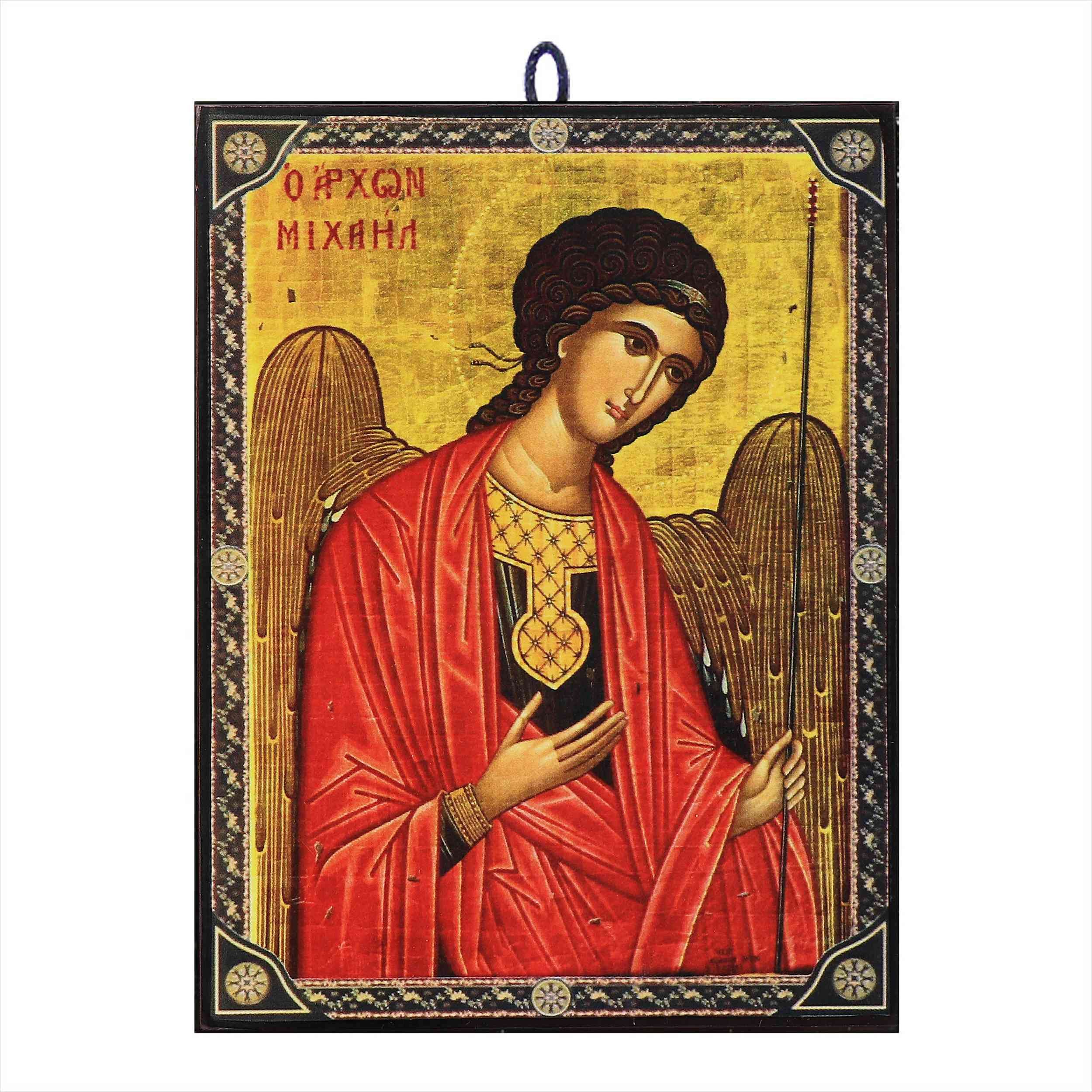 NKlaus Bild Ikone Erzengel Michael orthodox Zertifizierte Reproduktion aus günstig online kaufen