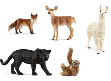 Schleich® Spielfigur Tierfiguren - wilde Tiere der Welt