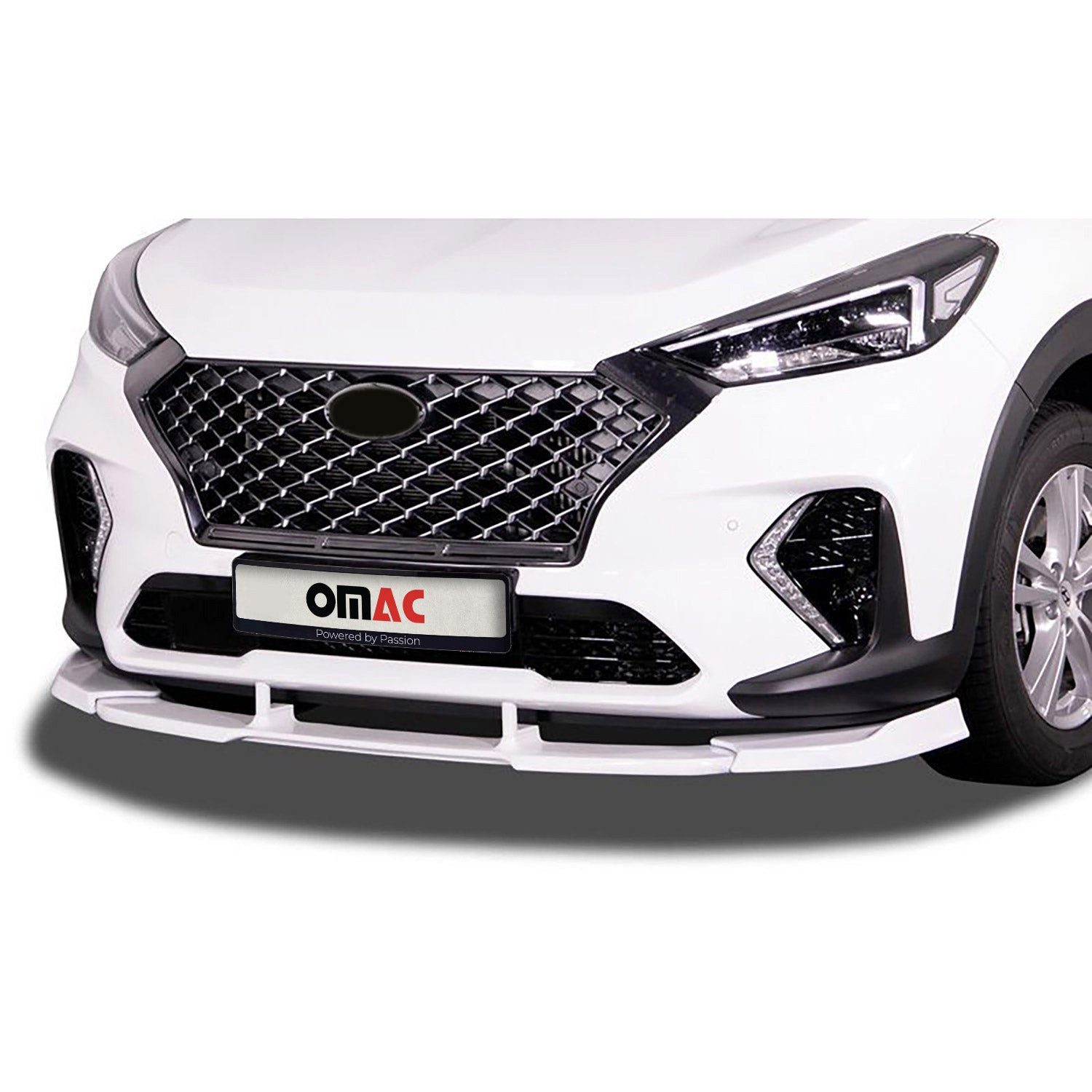 OMAC Frontstoßstange Frontspoiler Vario-X Spoiler für Hyundai Tucson N-Line FL 2018-2020, 1-St., sportliches Aussehen, gute Passform