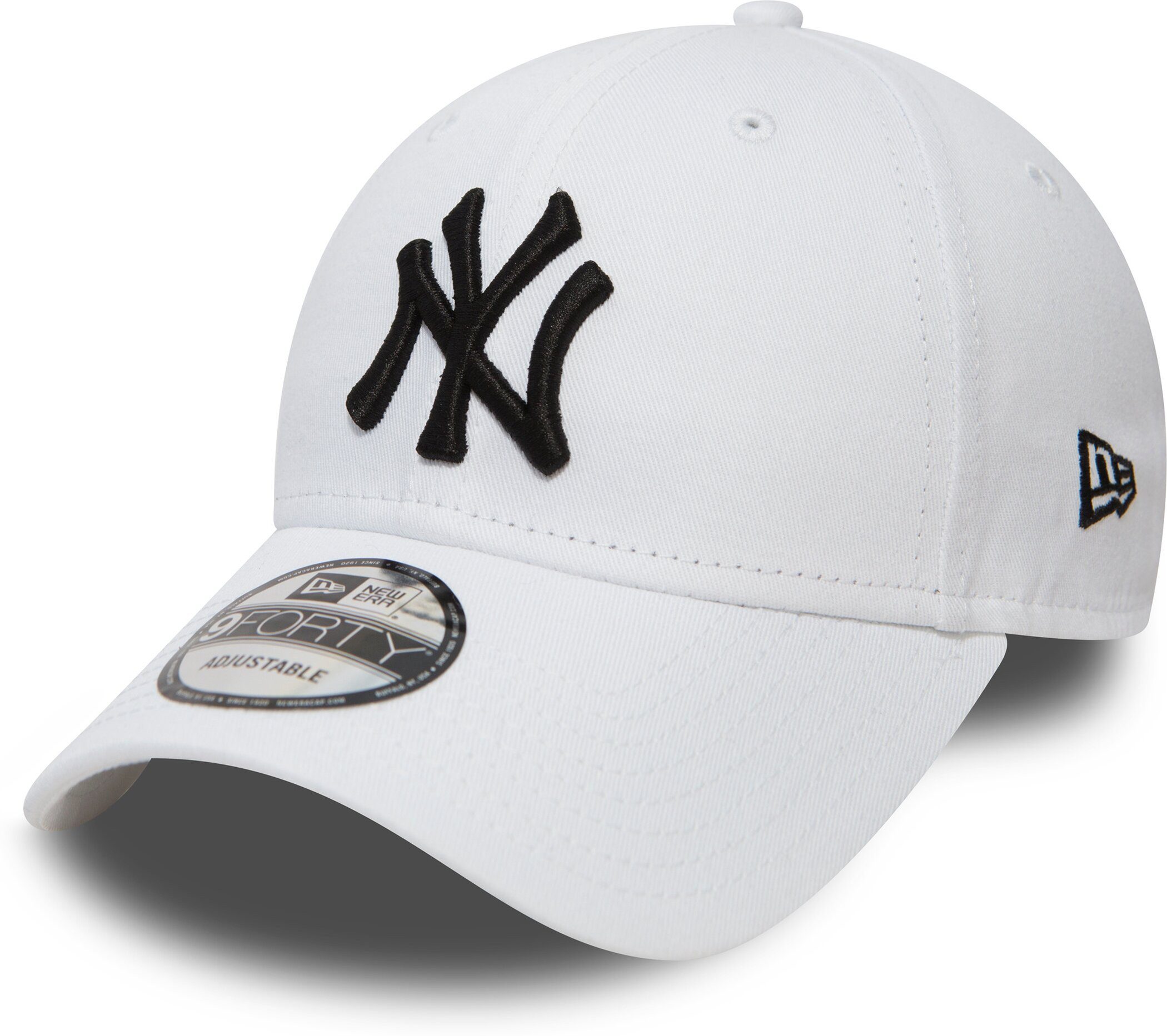 New Era Baseball Cap LEAGUE ESSENTIAL 9FORTY LEAGUE mit großer Yankees-Logostickerei, seitlich aufgesticktes New-Era-Logo