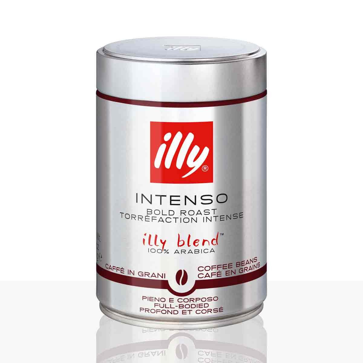 Illy Kaffee illy Espresso Intenso 250g Kaffeebohnen 100% Arabica