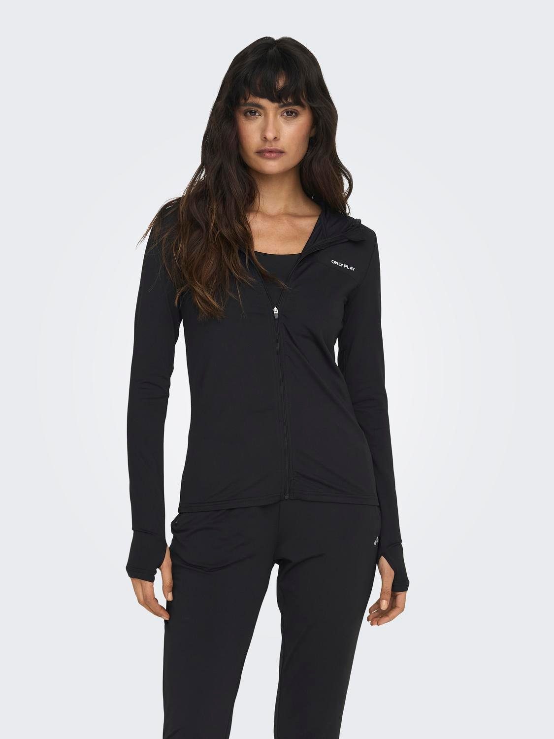 ONLY Play Funktions-Kapuzensweatjacke ONPMILA LS ZIP HOOD TRAIN TOP NOOS günstig online kaufen