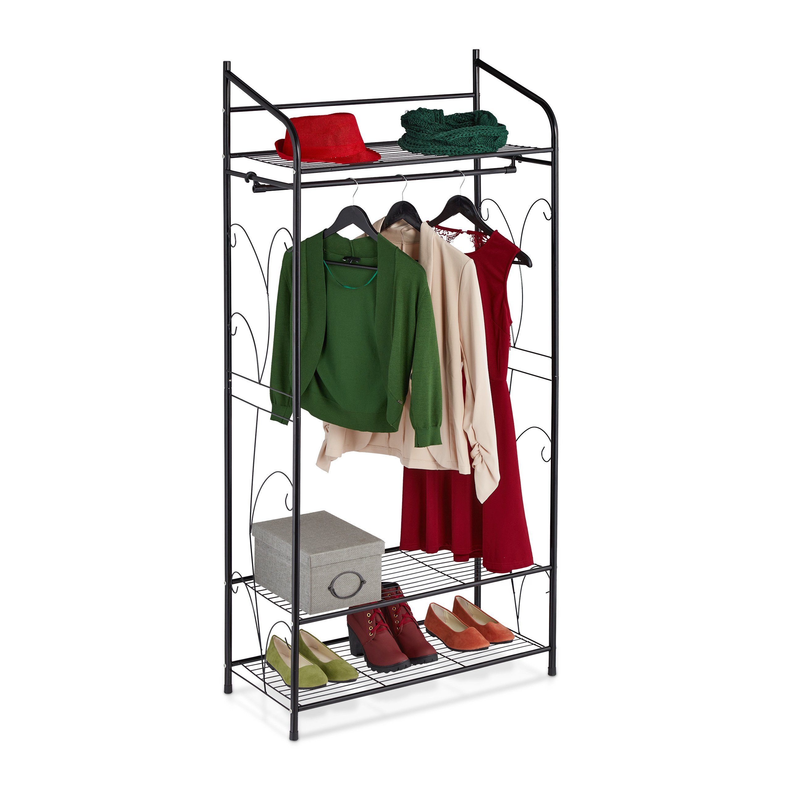 relaxdays Kleiderständer Metall günstig online kaufen