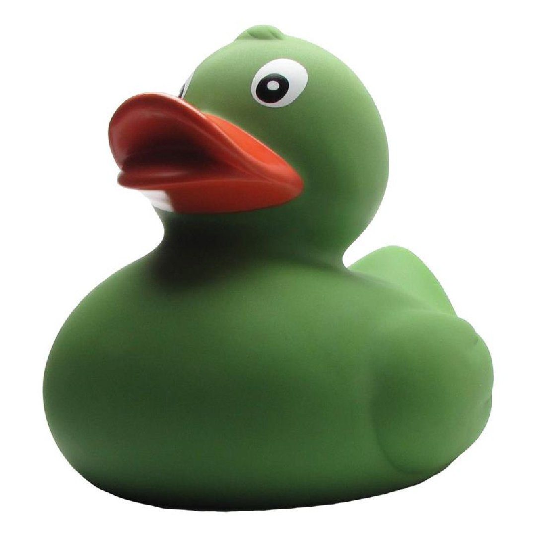 Duckshop Badespielzeug Badeente XXL Mila - grün Quietscheente