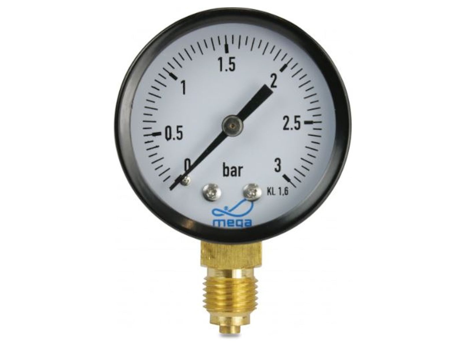 Mega Group Heizkörper Druckmanometer 1/4 Zoll günstig online kaufen