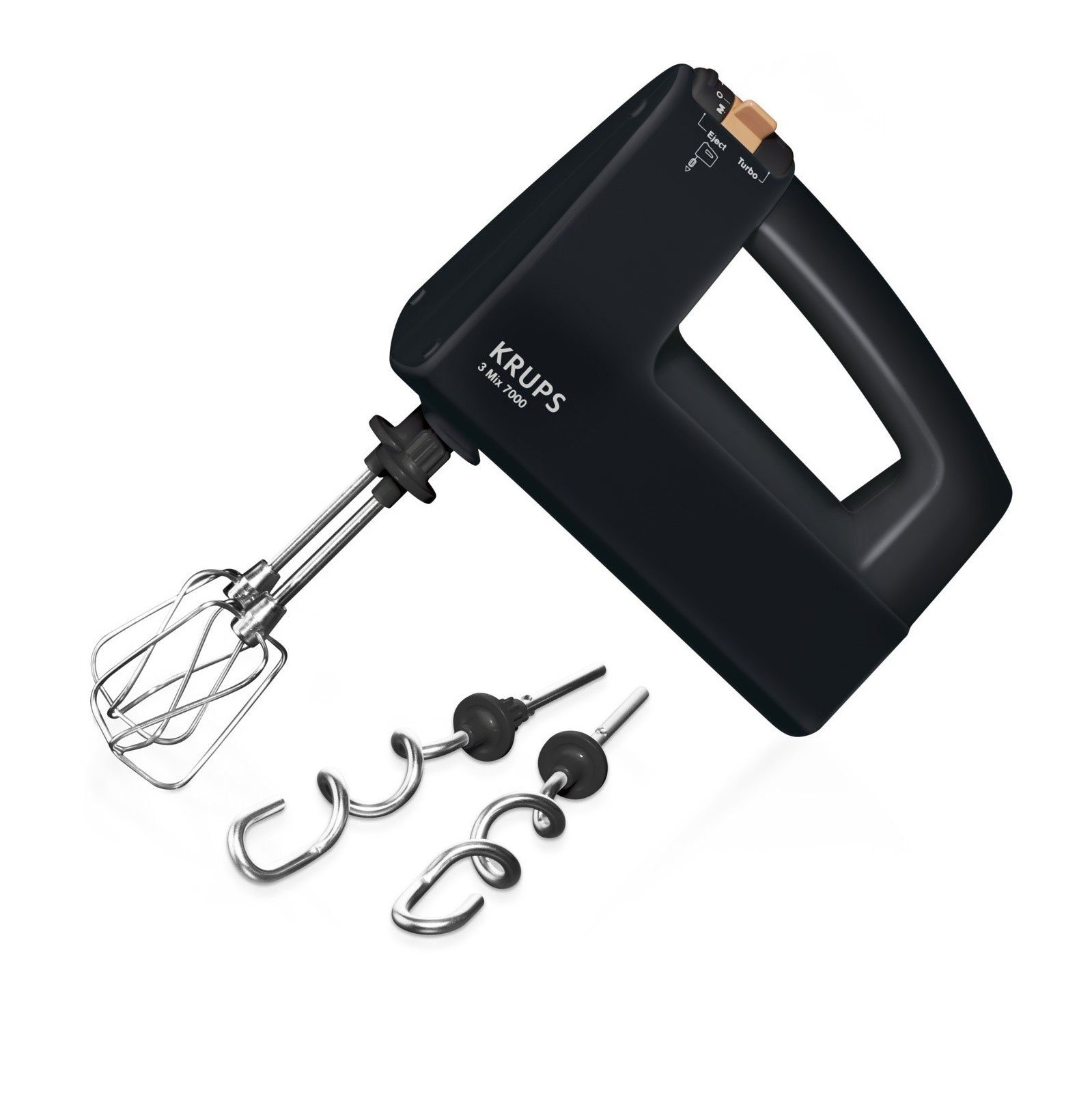 Krups Handmixer F60858 3 Mix 7000, 500 W, Turbo-Funktion, Knethaken