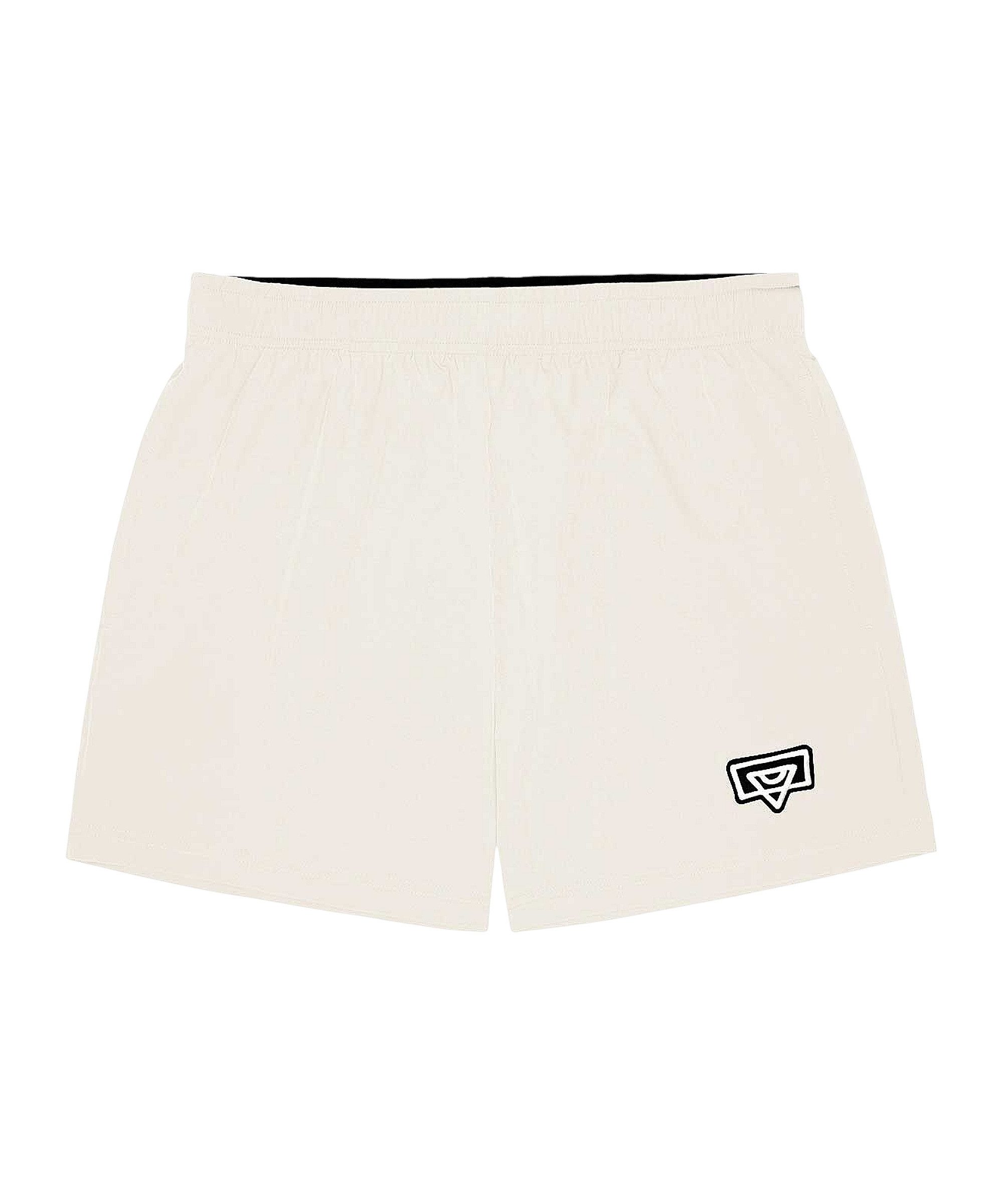 Bucketz Jogginghose Bucketz New School Short Weiß Shorts Herren