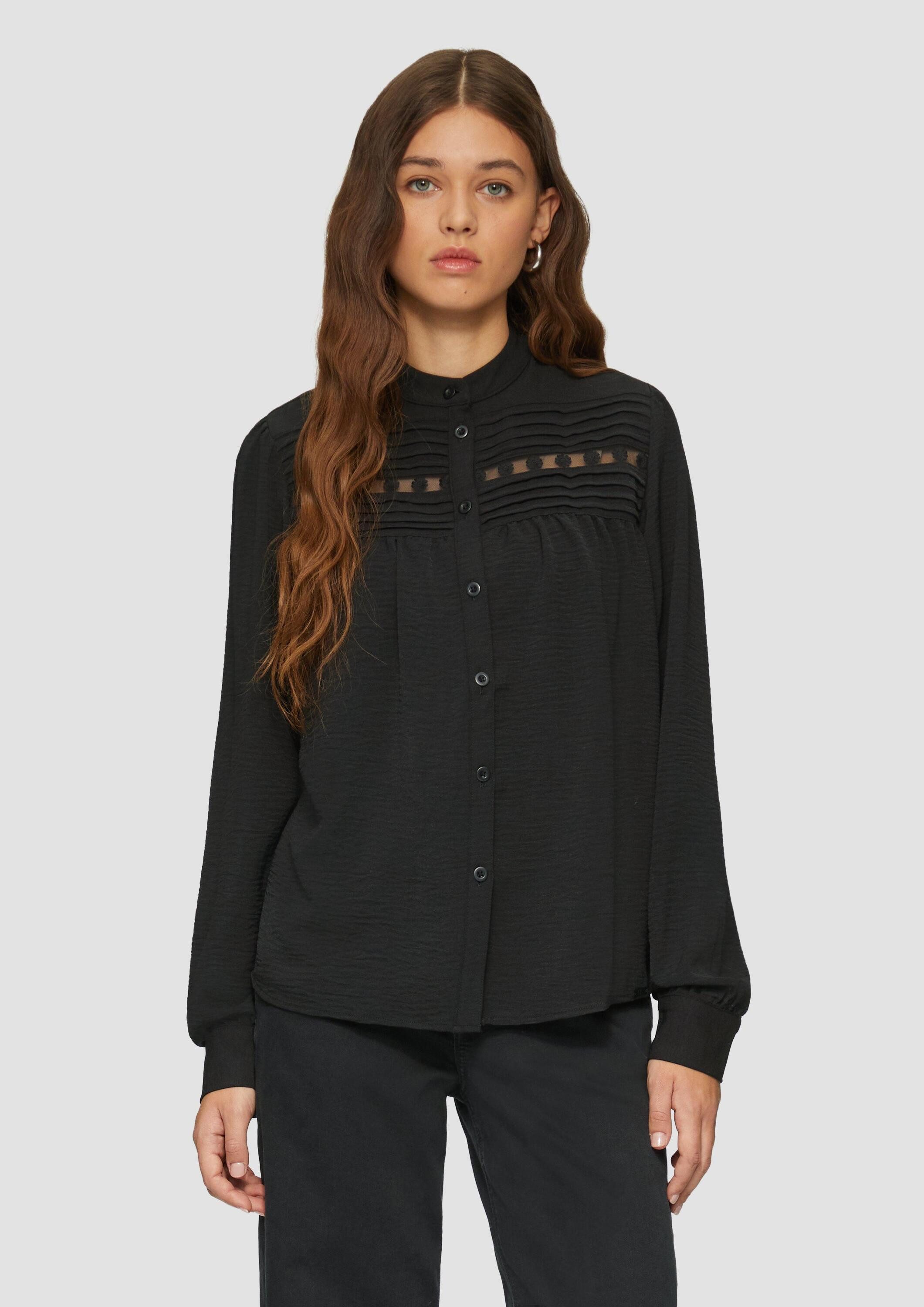 QS Langarmbluse Bluse (1-tlg) günstig online kaufen
