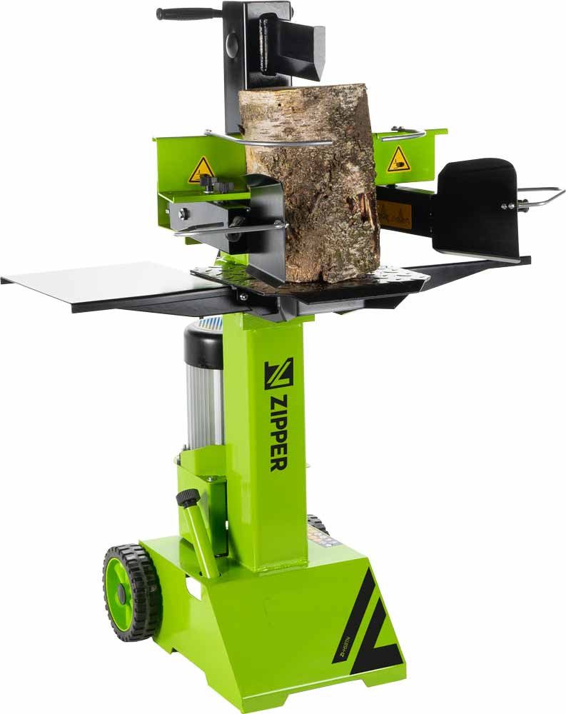 ZIPPER Holzspalter, Spaltgutlänge bis 50 cm, Spaltgutdurchmesser bis 30 cm, Spalten von Kurzholz