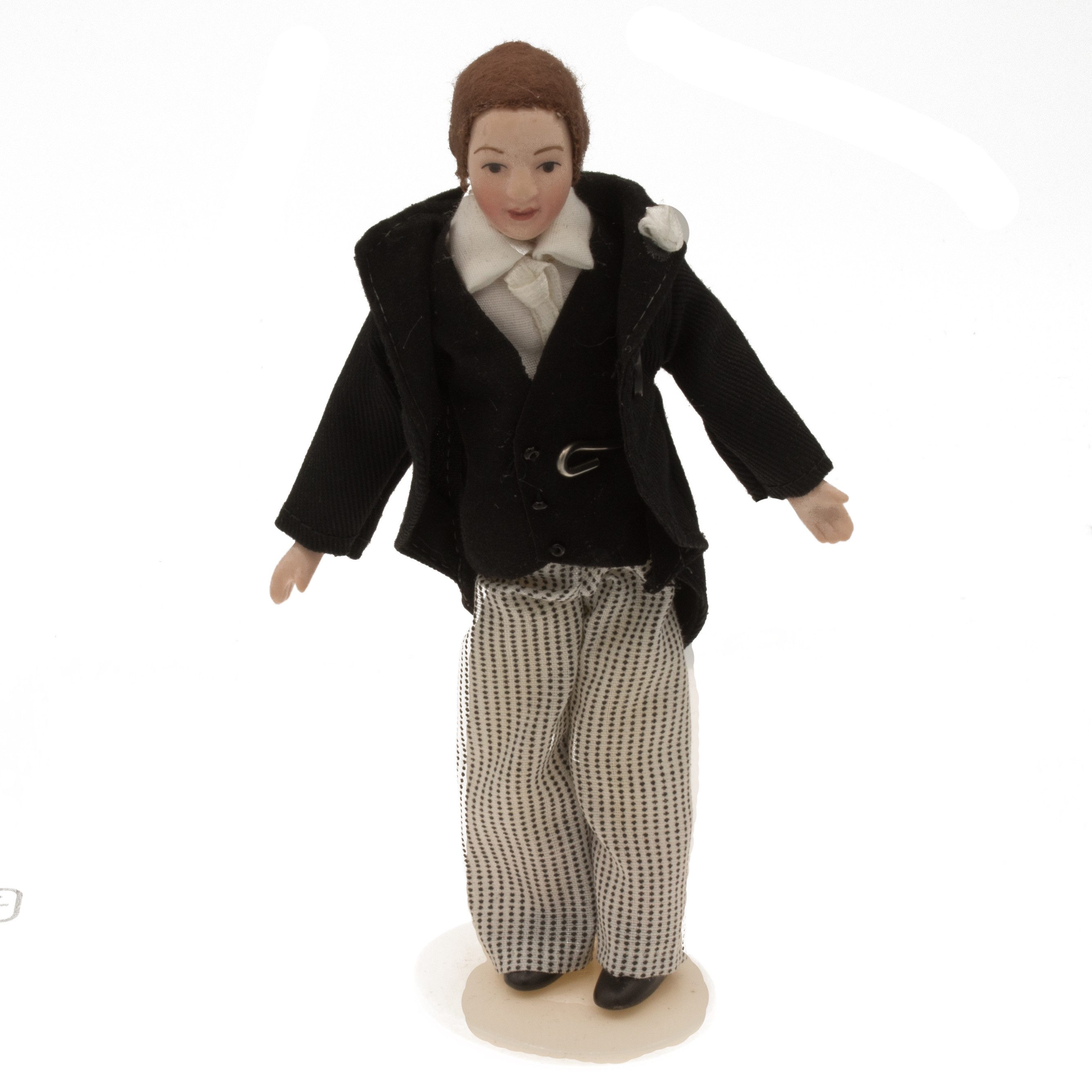 Streets Ahead Dollshouse Porzellanpuppe Puppe fürs Puppenhaus, Mann, Bräuti günstig online kaufen