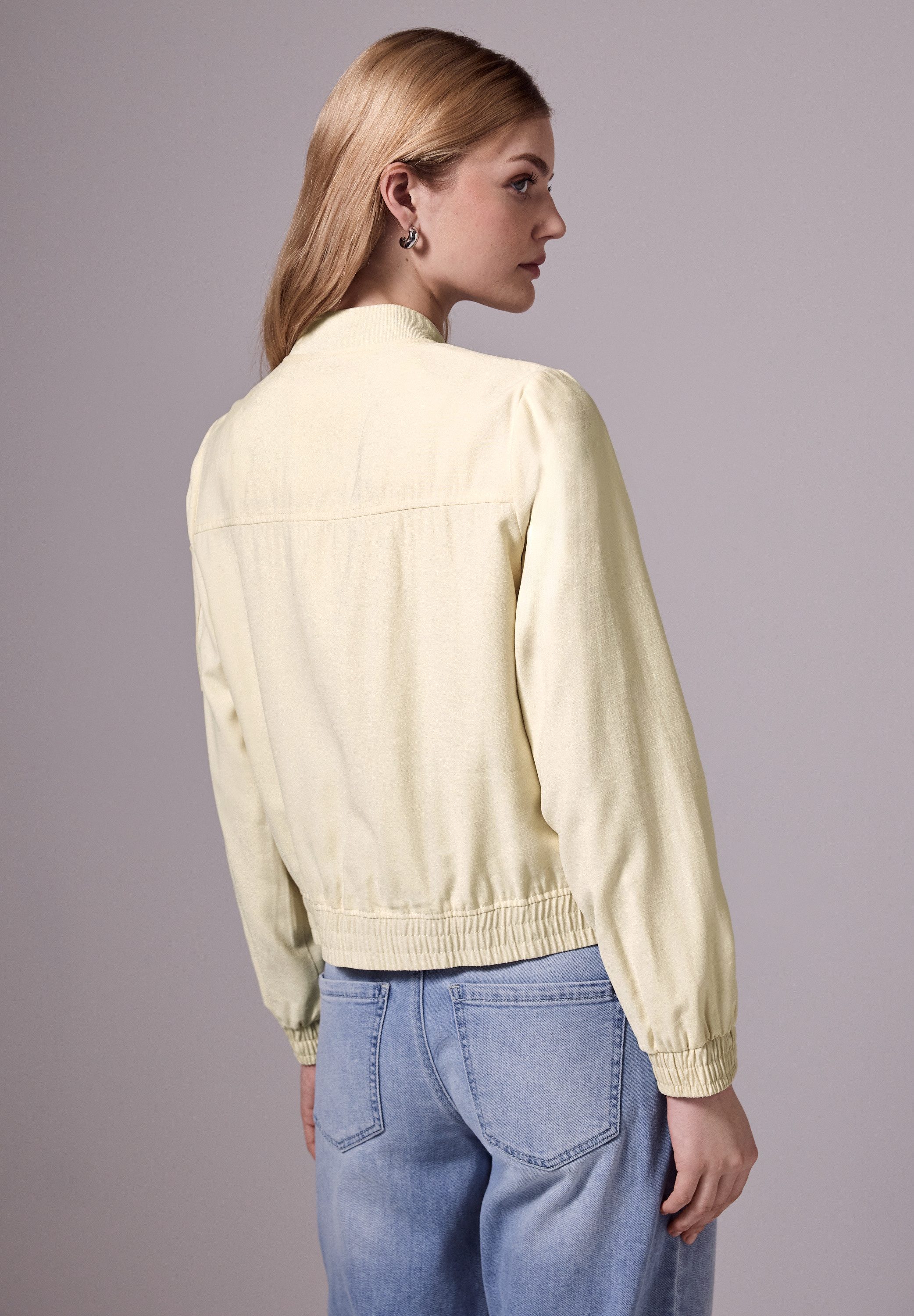 STREET ONE STUDIO Blouson mit Elastiksaum günstig online kaufen