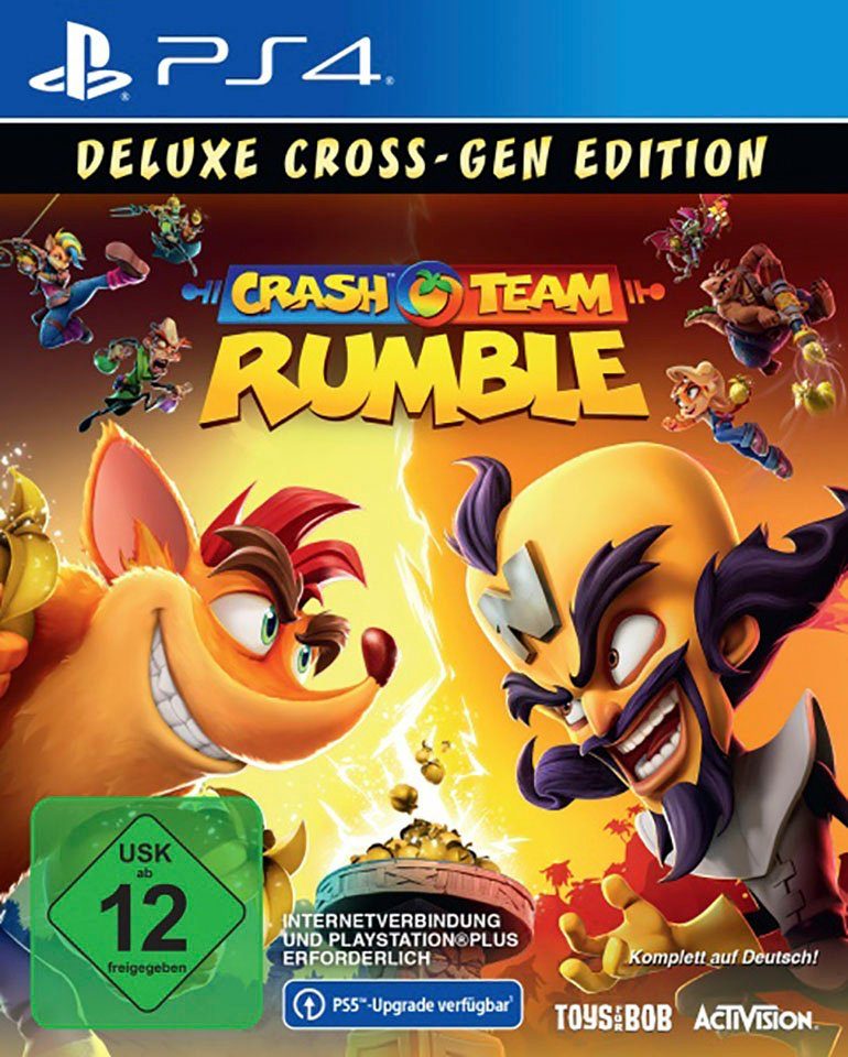 4 PlayStation BLIZZARD Crash ACTIVISION Team Rumble - Edition Deluxe