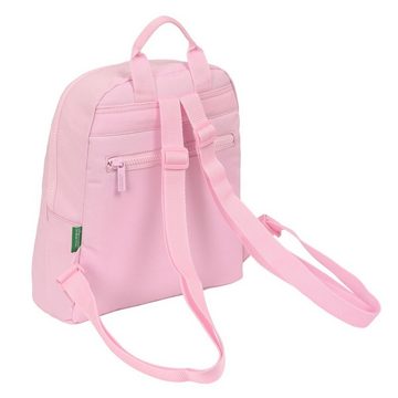 United Colors of Benetton Rucksack Lässiger Rucksack Benetton Pink Rosa 13 L