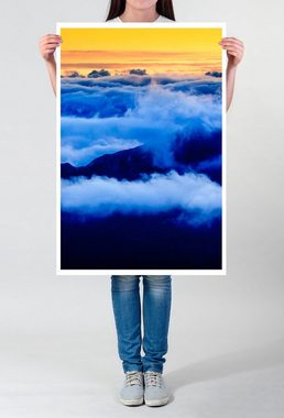 Sinus Art Poster Landschaftsfotografie 60x90cm Poster Malerisches Himmel über Hawaii