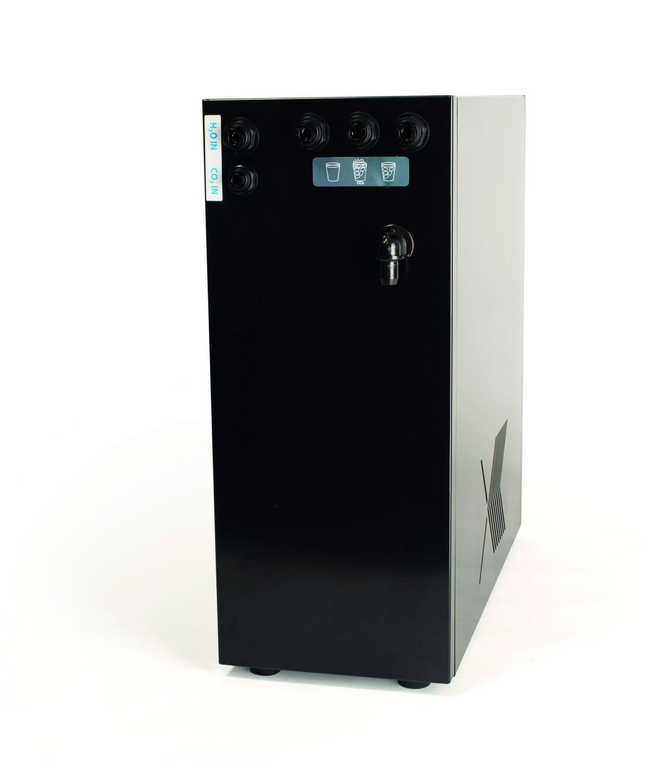 MISA-Vertriebs GmbH Wassersprudler Wasserspender, Trinkwassersprudler - TWIST 50 UT, Untertheken