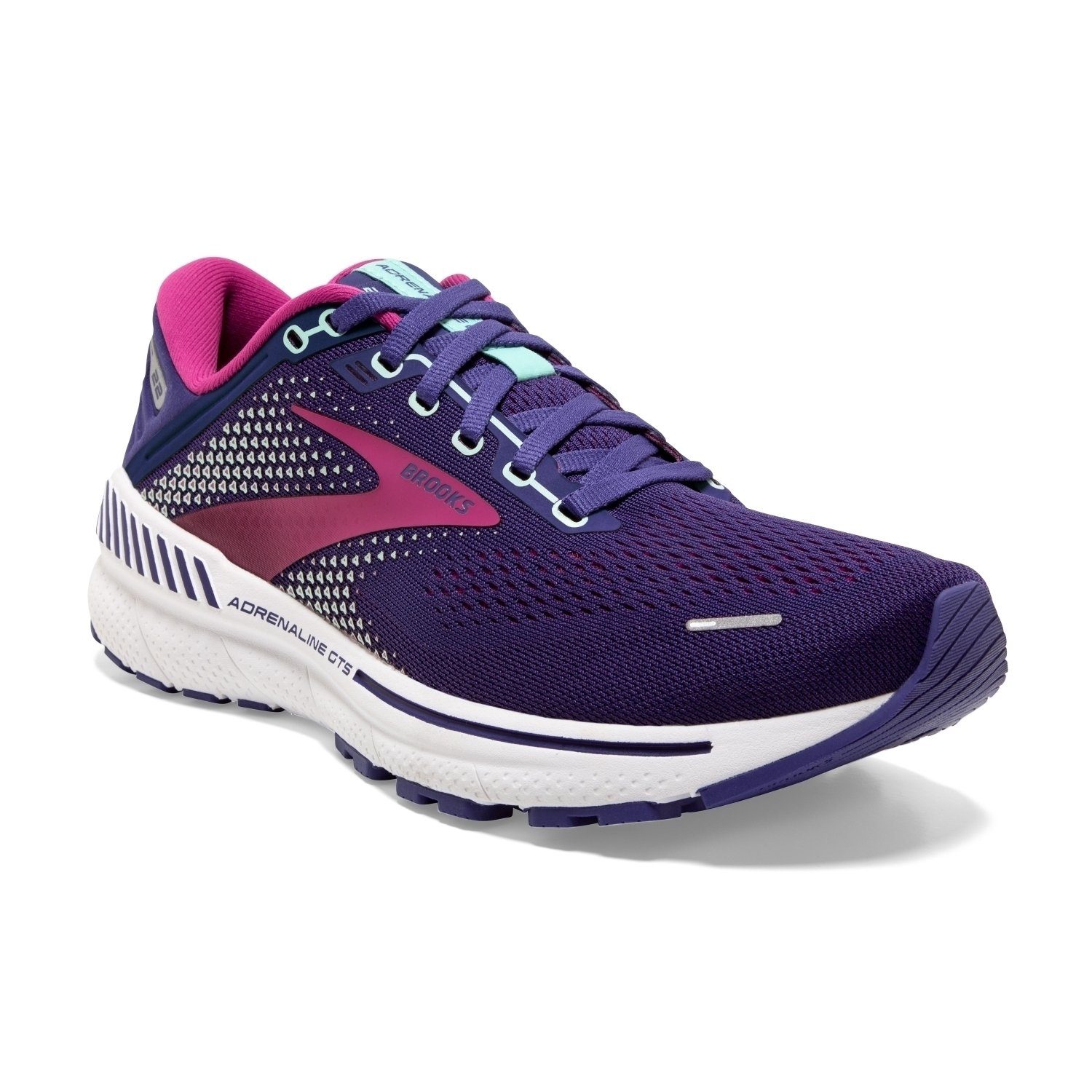 Brooks Adrenaline GTS 22 Navy/Yucca/Pink Laufschuh günstig online kaufen