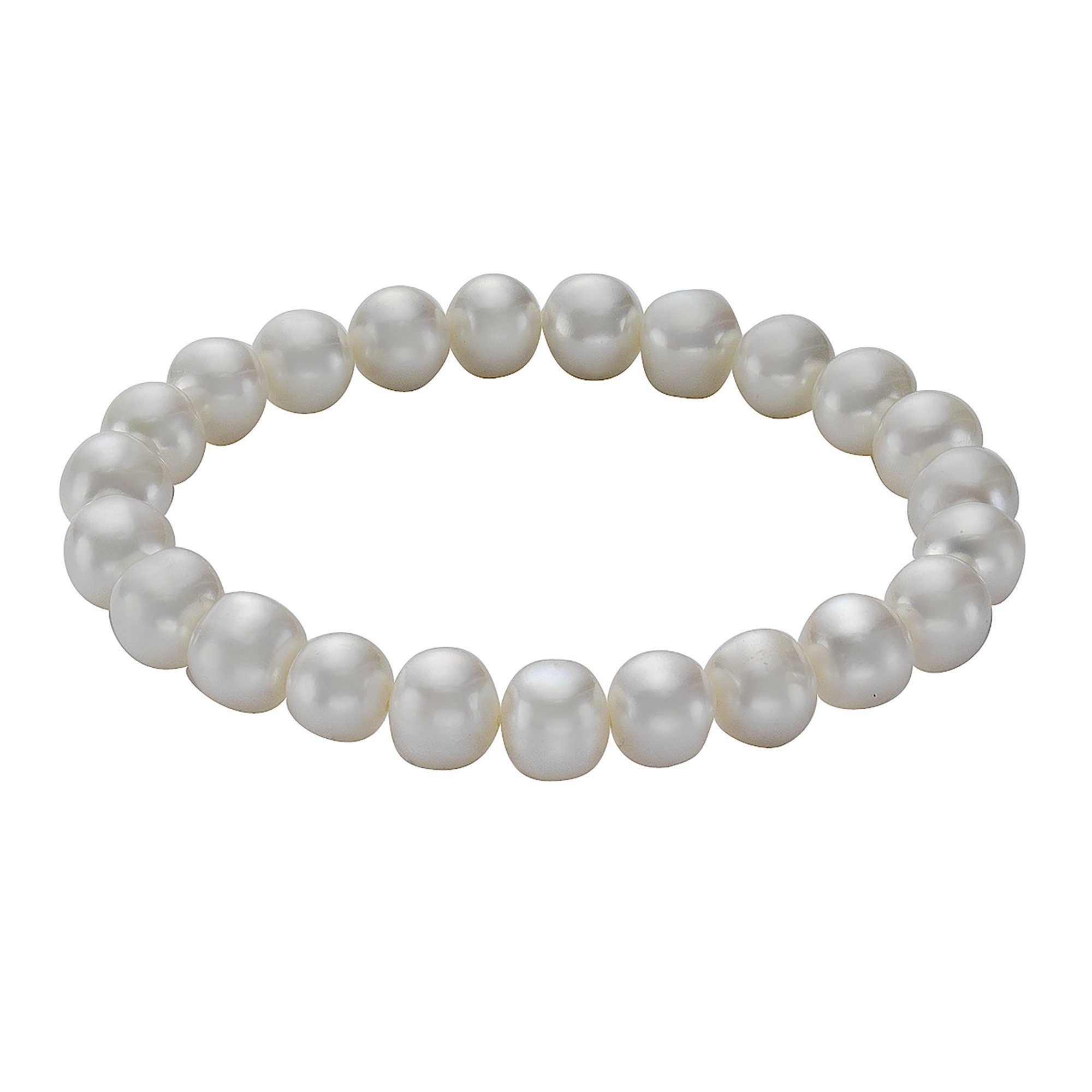 Zeeme Armband Süßwasserzuchtperlen weiß 8-8,5mm günstig online kaufen