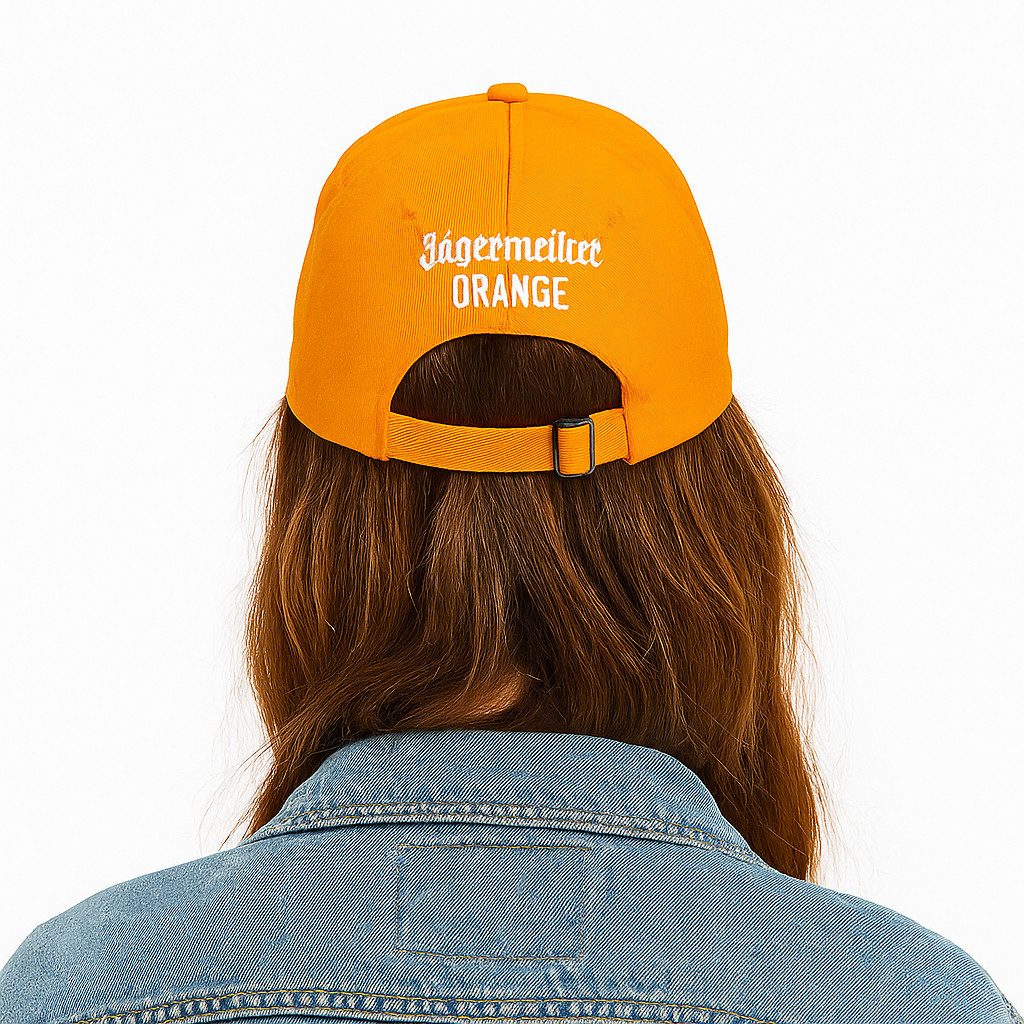 Jägermeister Gläser-Set Jägermeister Orange Cap – „Peel the Power“ Limited Edition Kap