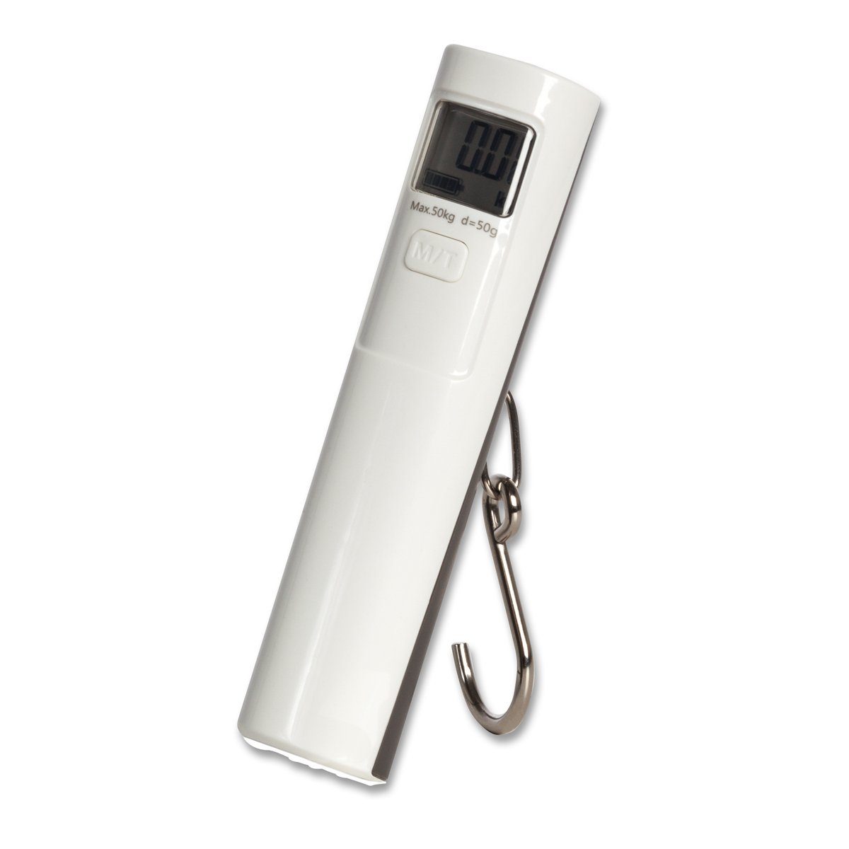 fabrizio® Kofferwaage Digitale Kofferwaage batterielos, Tragkraft 50 kg, digitale Anzeige in kg oder lb, keine Batterie nötig